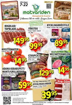 Matvärlden Matvärlden erbjudanden