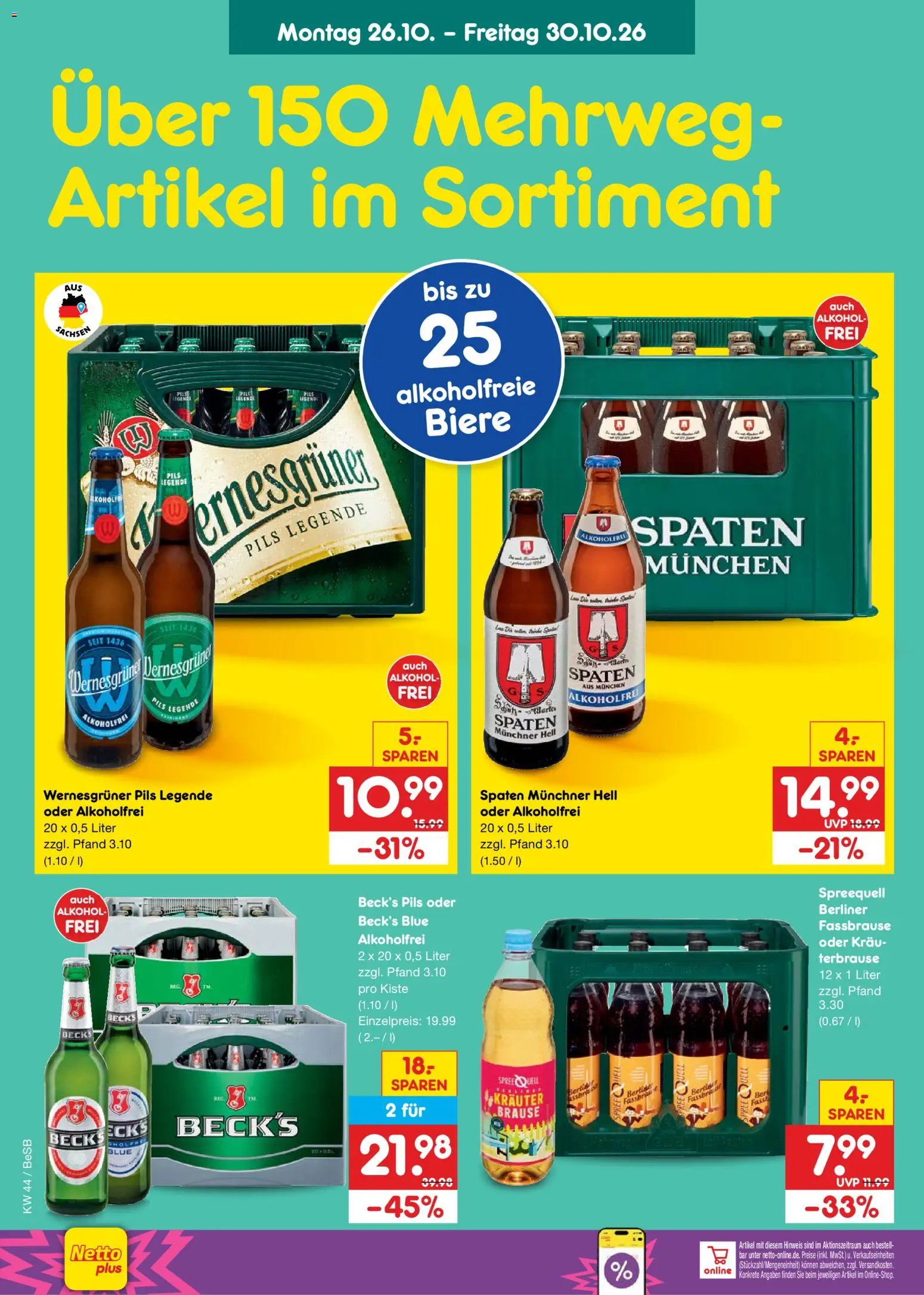 Netto Marken-Discount Prospekt Prospekt in Deutschland
