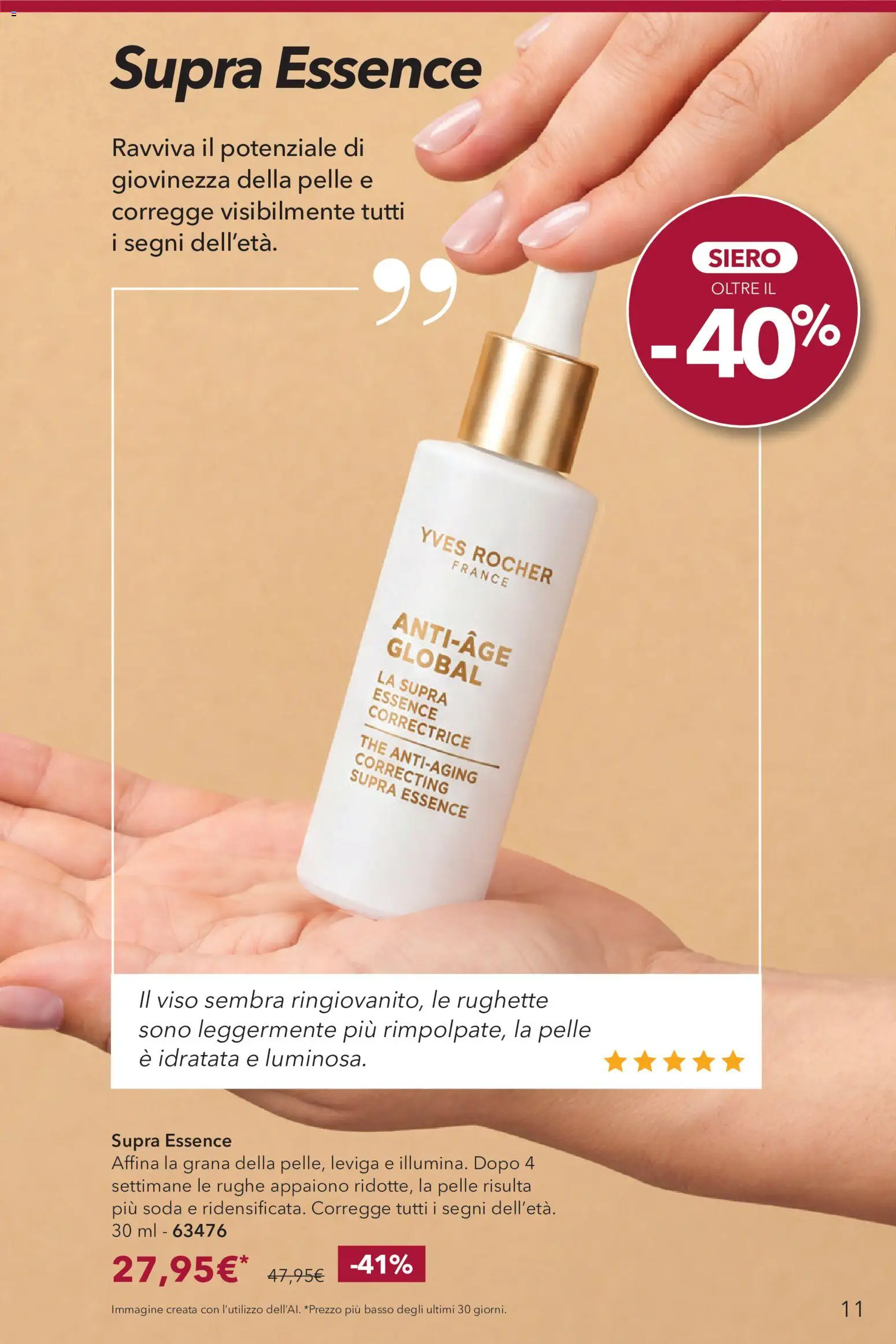 Yves Rocher catalogo 12 Volantino in Italy