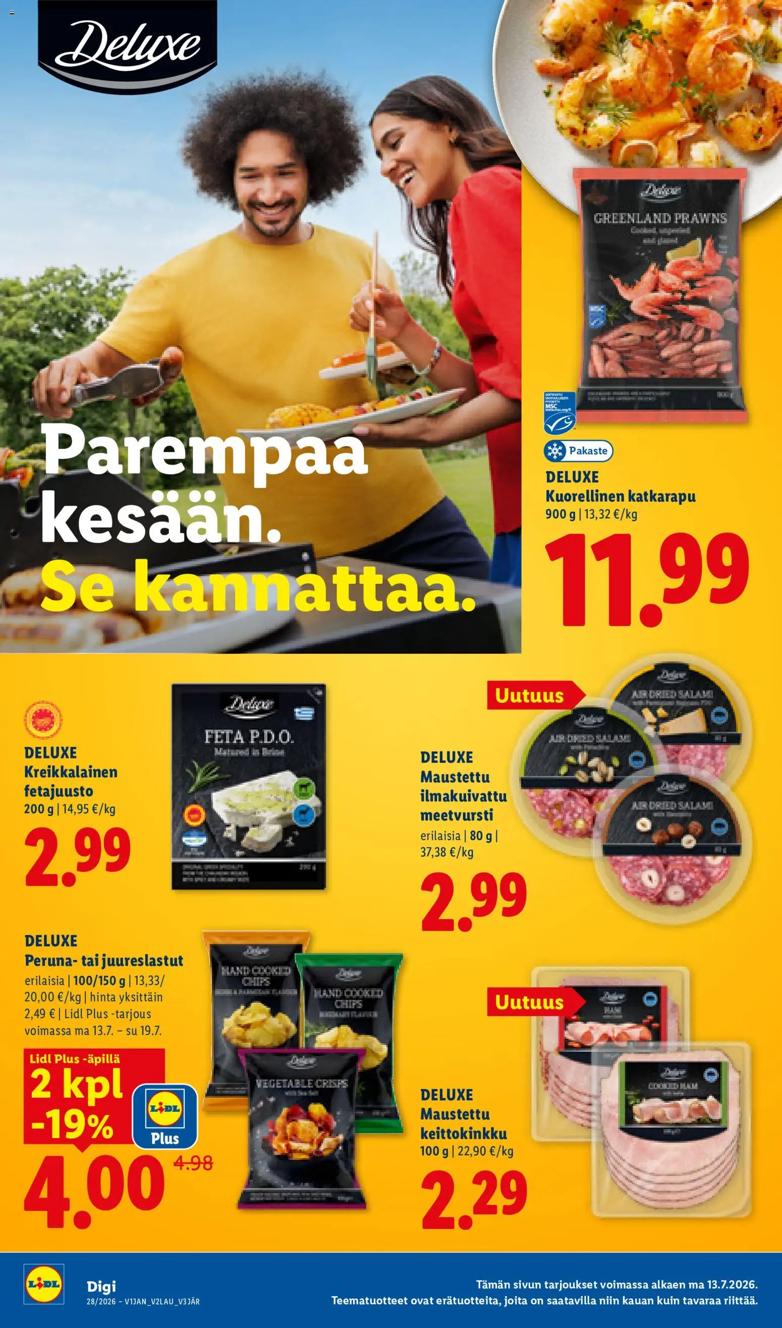 🛍️ Lidl tarjoukset alkaen 09/07/2026 » Katso huipputarjoukset ja säästä jo tänään! 💰 | Suomi