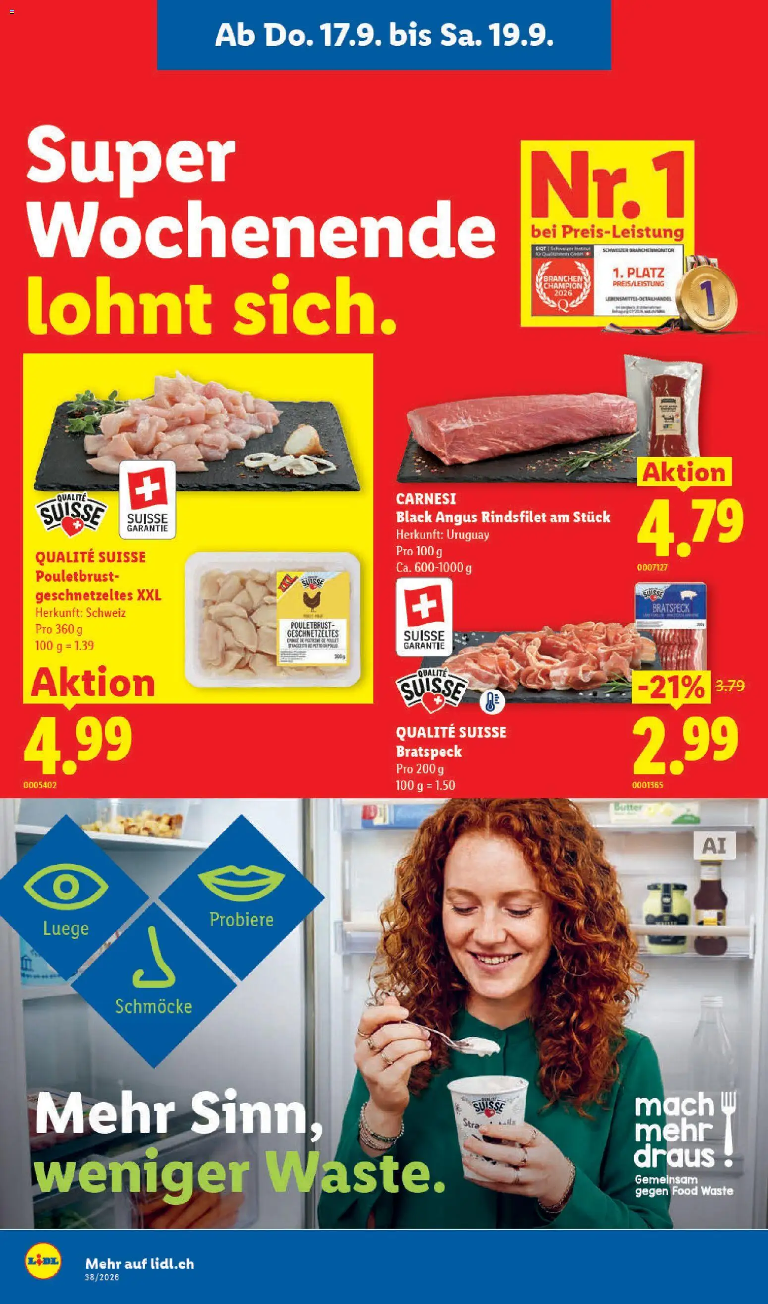 Lidl aktionen Prospekt in Schweiz