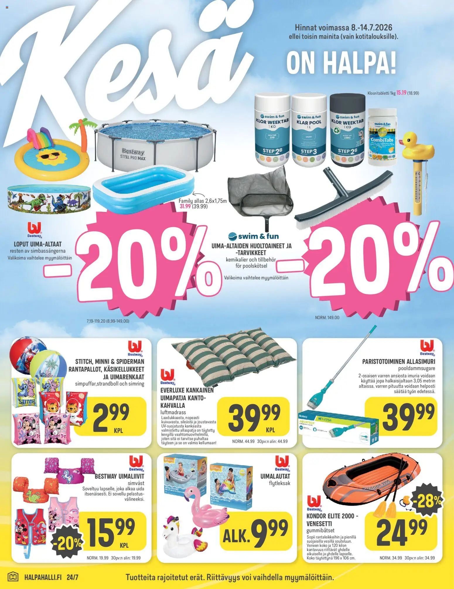🛍️ Halpa Halli tarjoukset alkaen 08/07/2026 » Katso huipputarjoukset ja säästä jo tänään! 💰 | Suomi