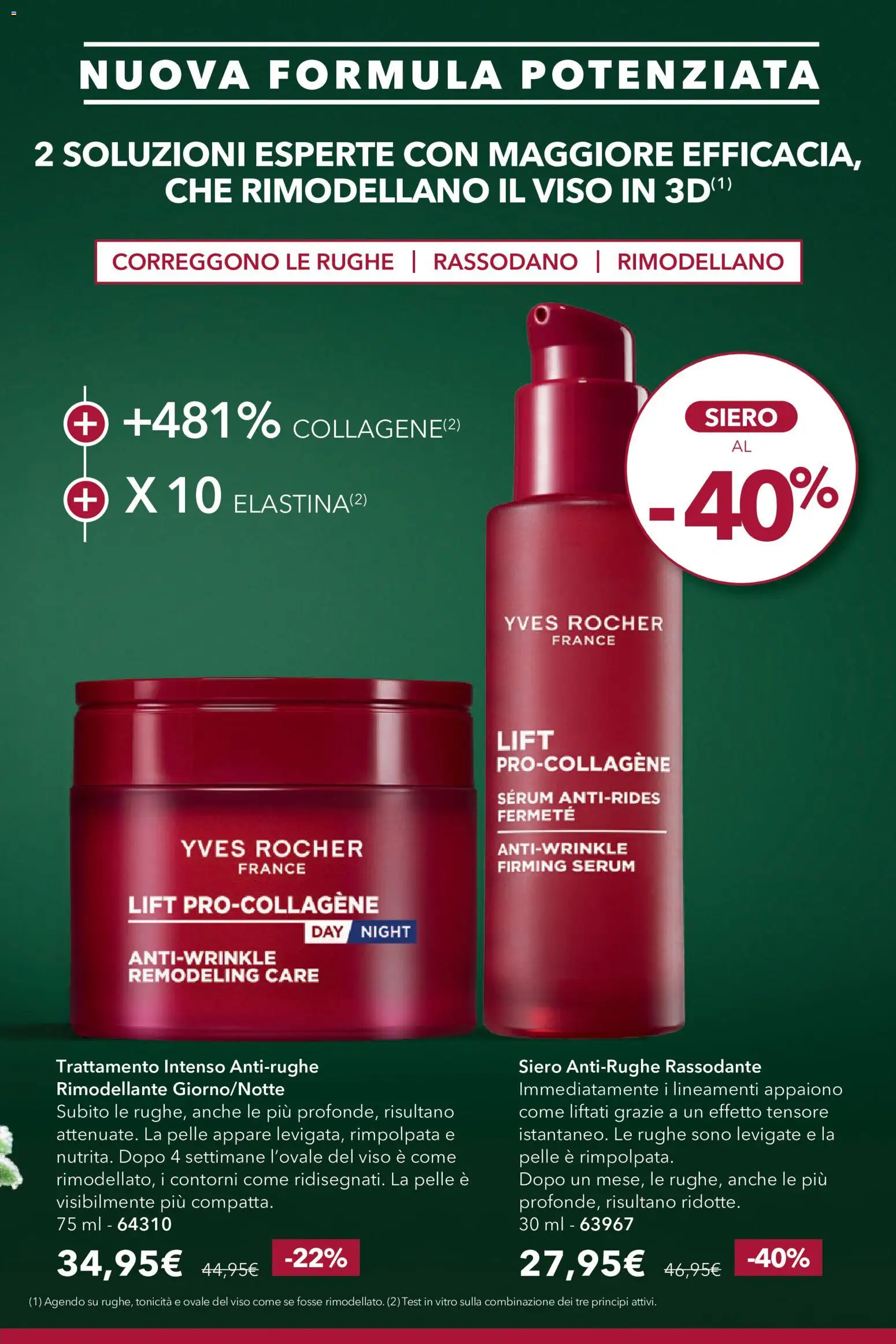 Yves Rocher catalogo 12 Volantino in Italy