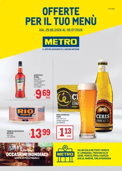 Metro Metro volantino