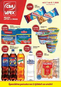 CBA Verex CBA Verex leták
