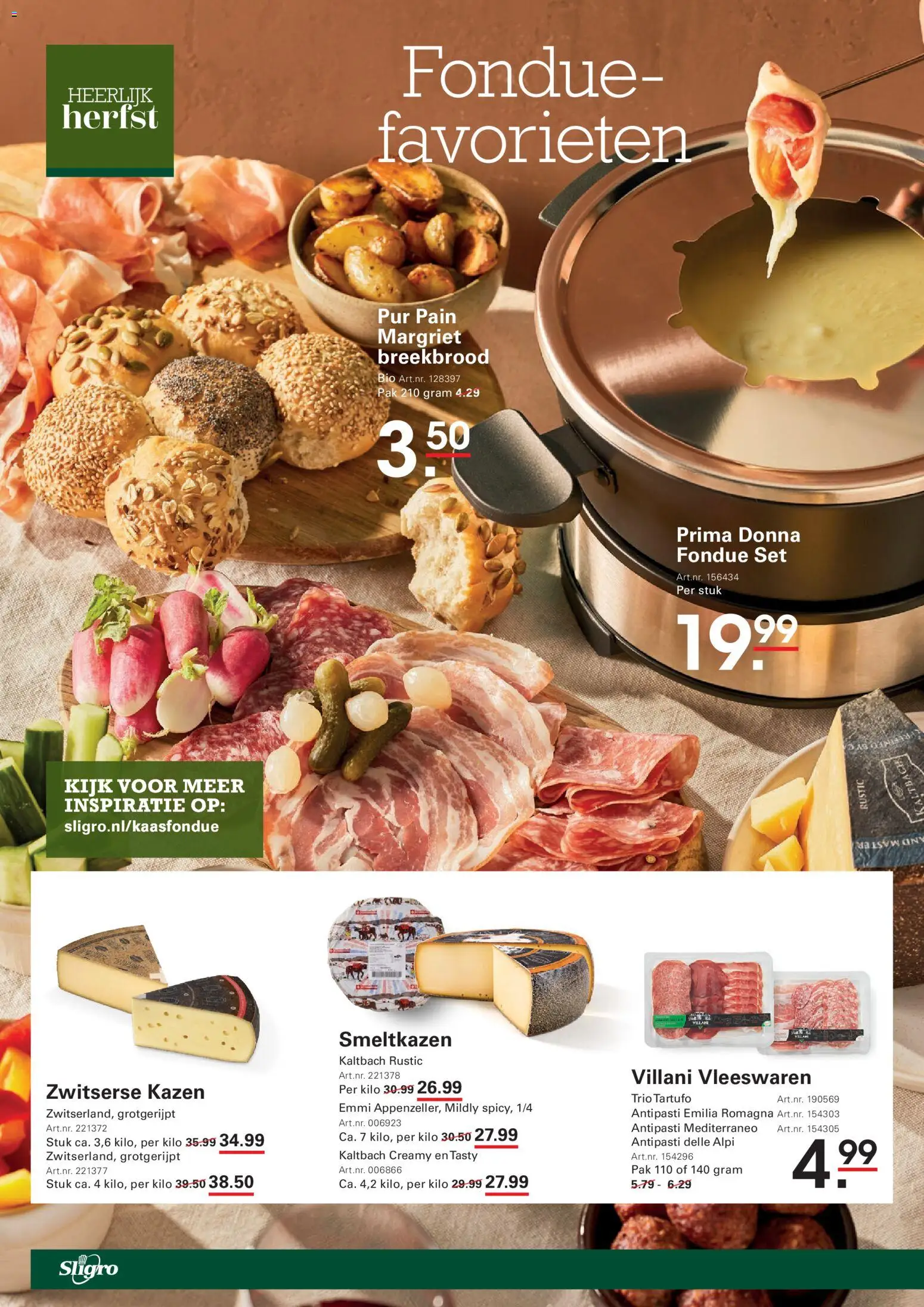 Sligro folder - Food Folder in Nederland