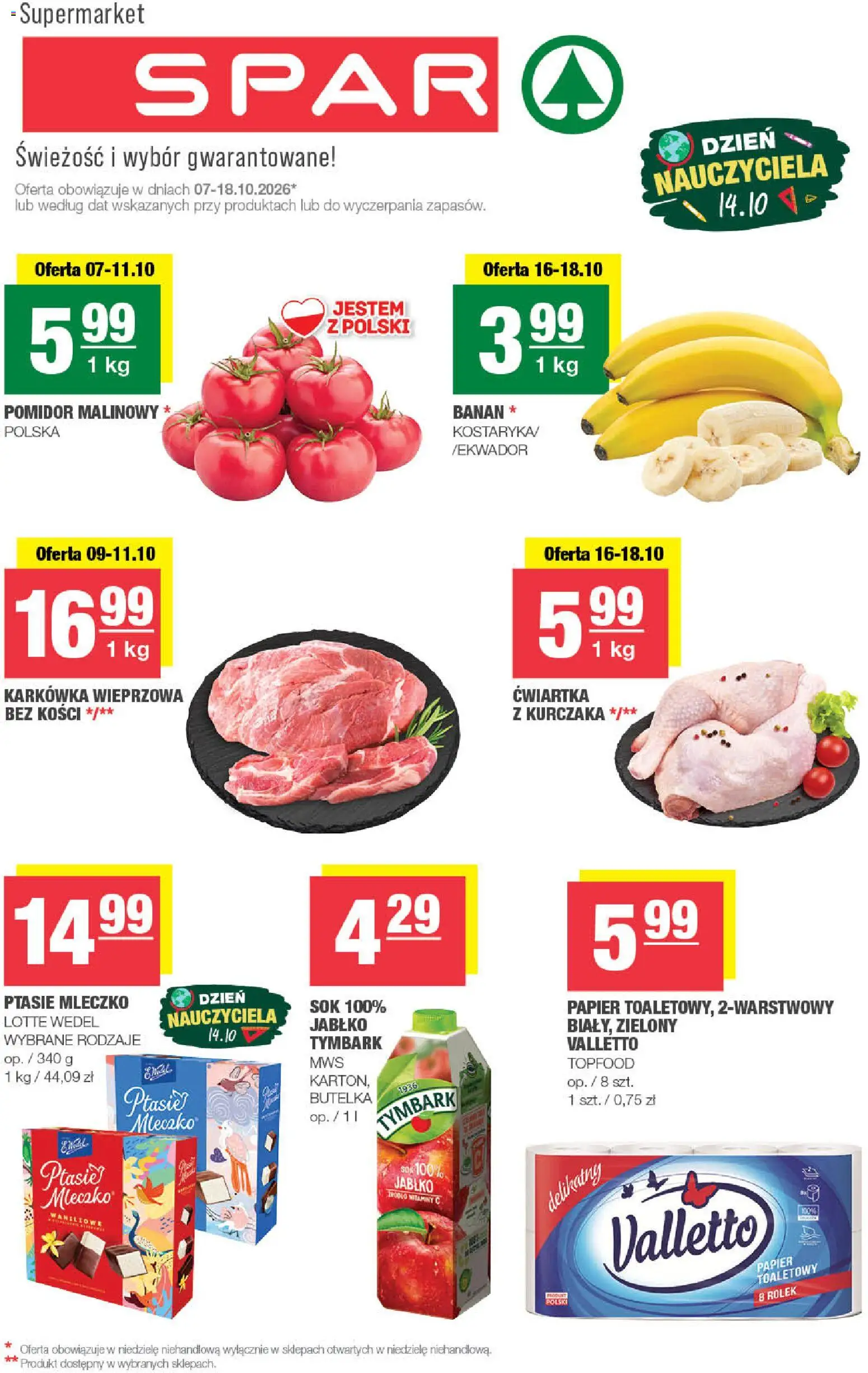 Spar gazetka Gazetka in Polska