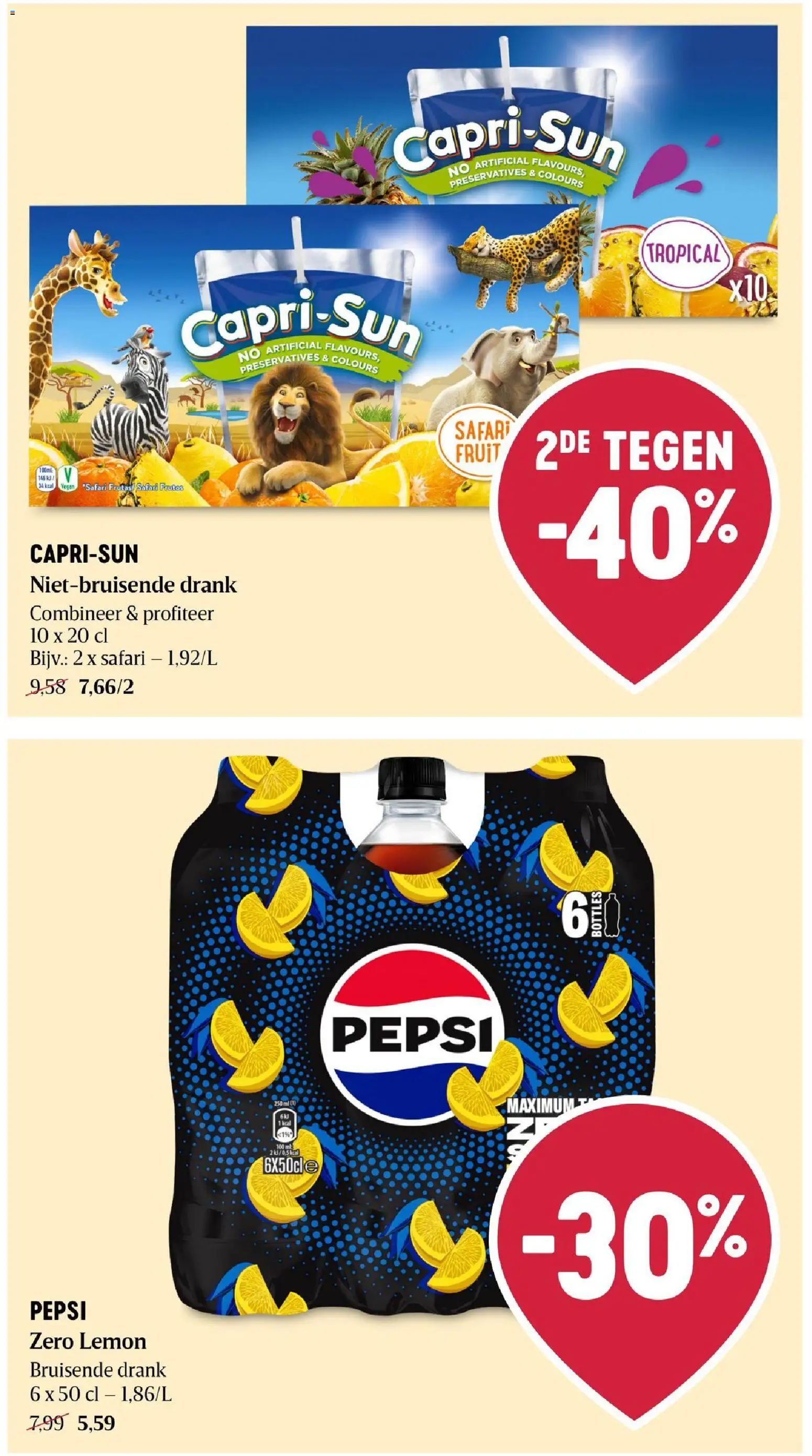 Delhaize folder Folder in België