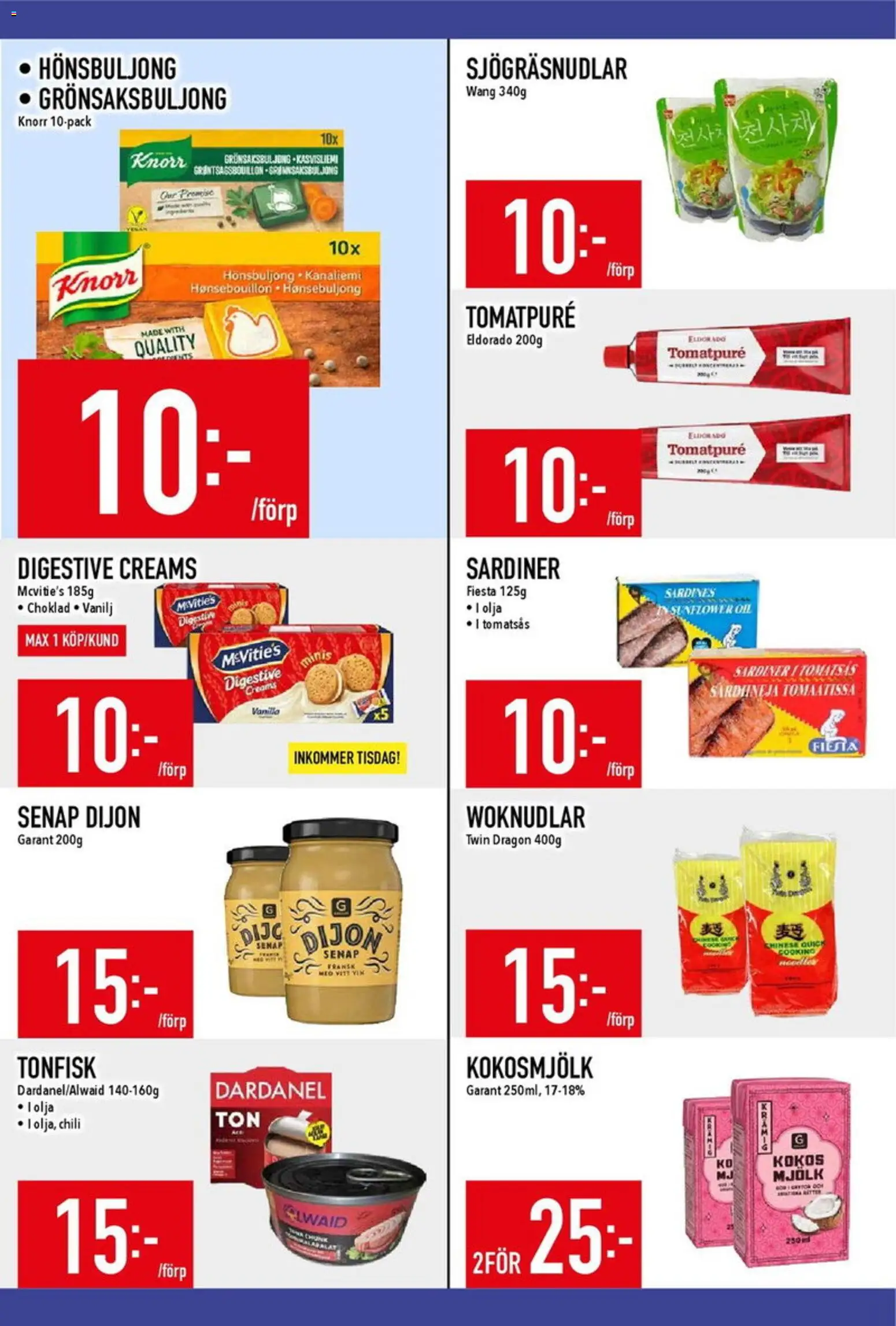 Matdax erbjudanden Reklamblad in Sverige