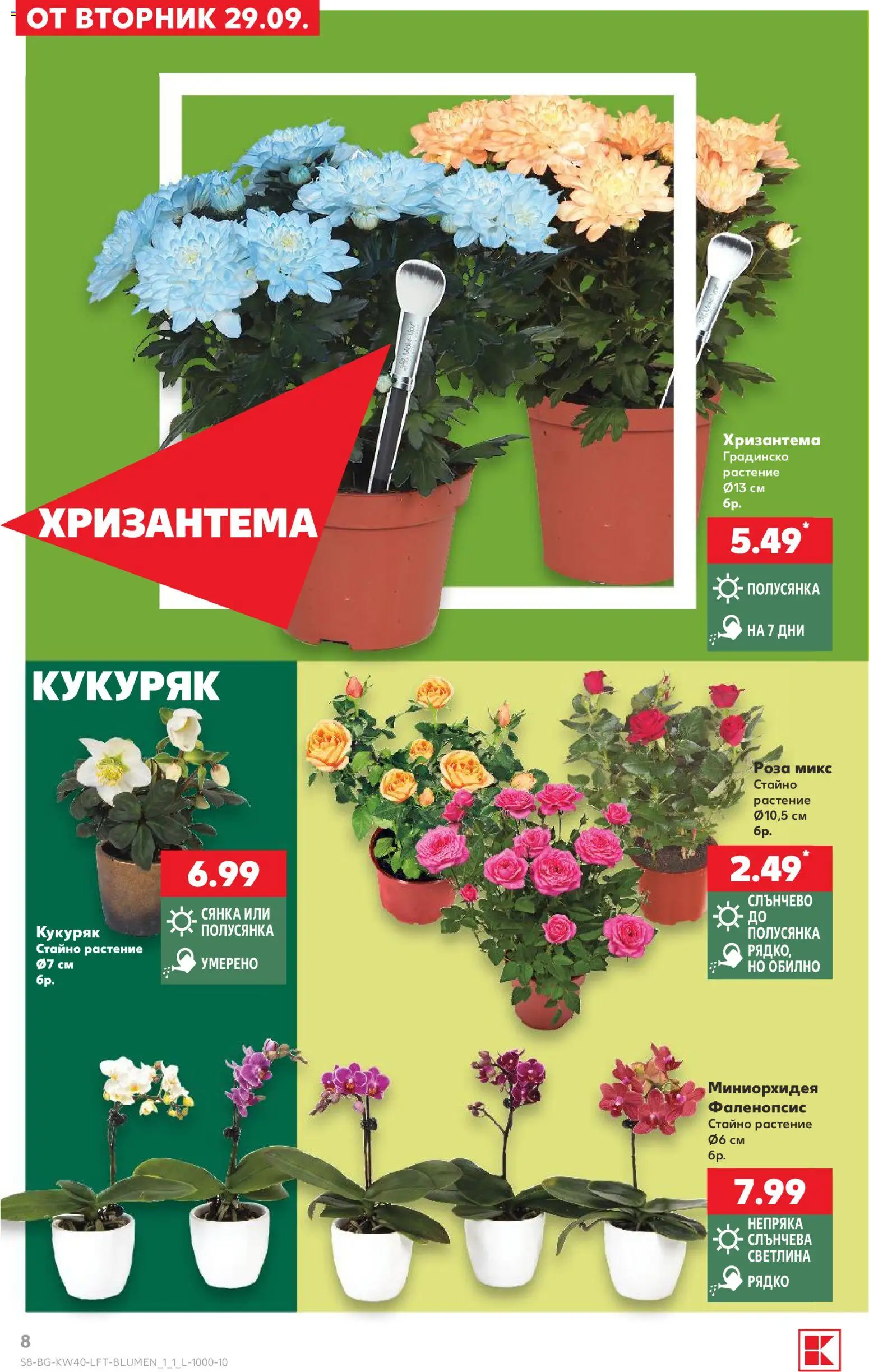 Кауфланд Cедмична брошура Брошура in България