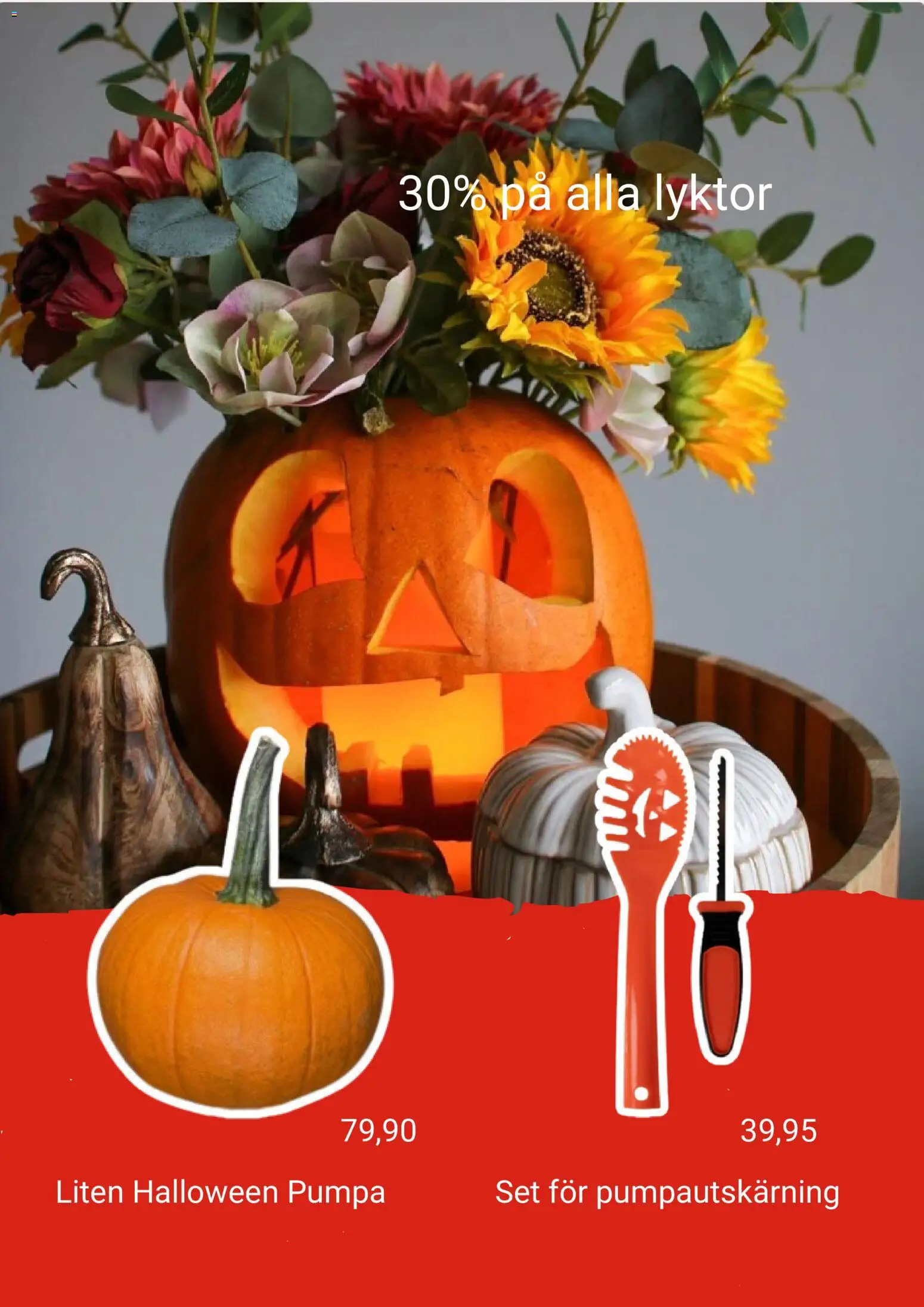Plantagen erbjudanden Halloween Reklamblad in Sverige