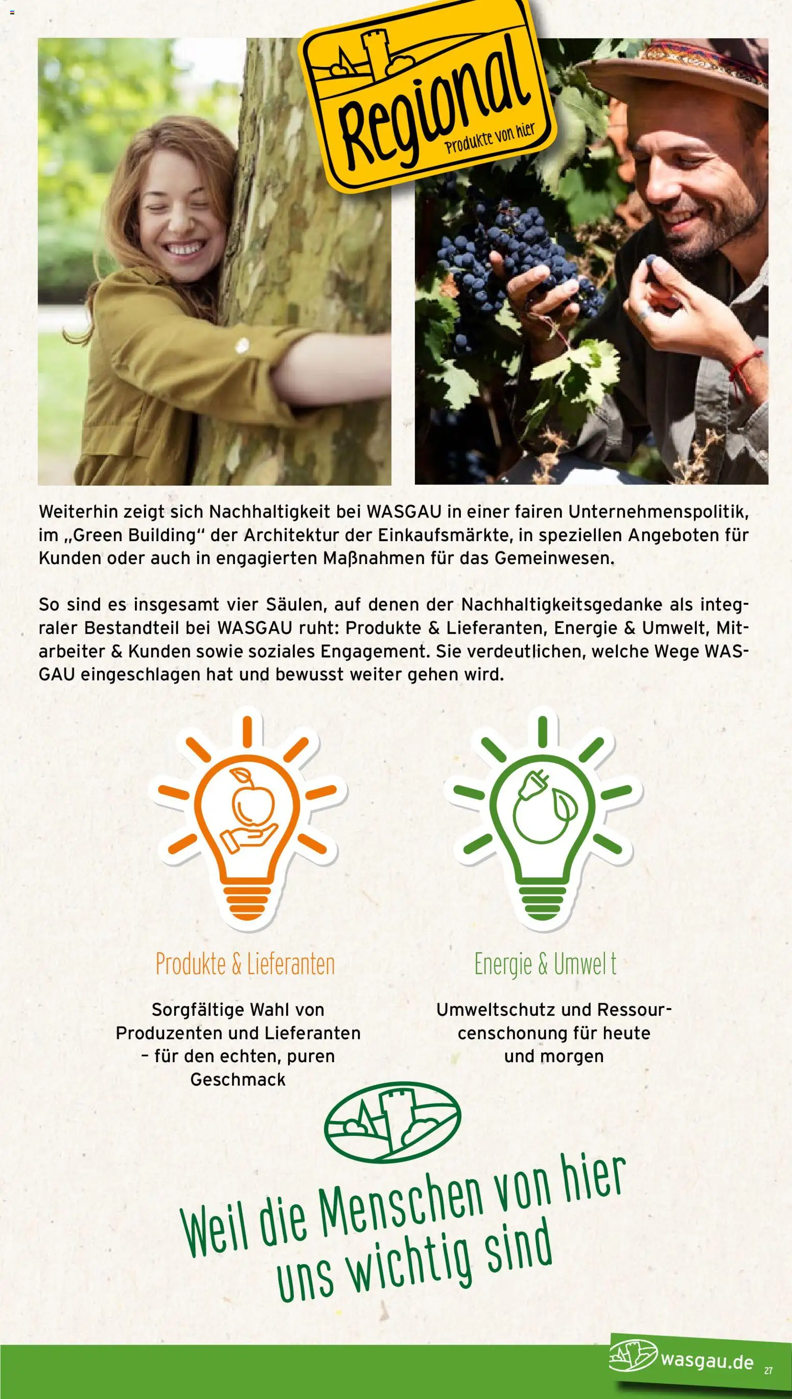 Wasgau Prospekt Prospekt in Deutschland