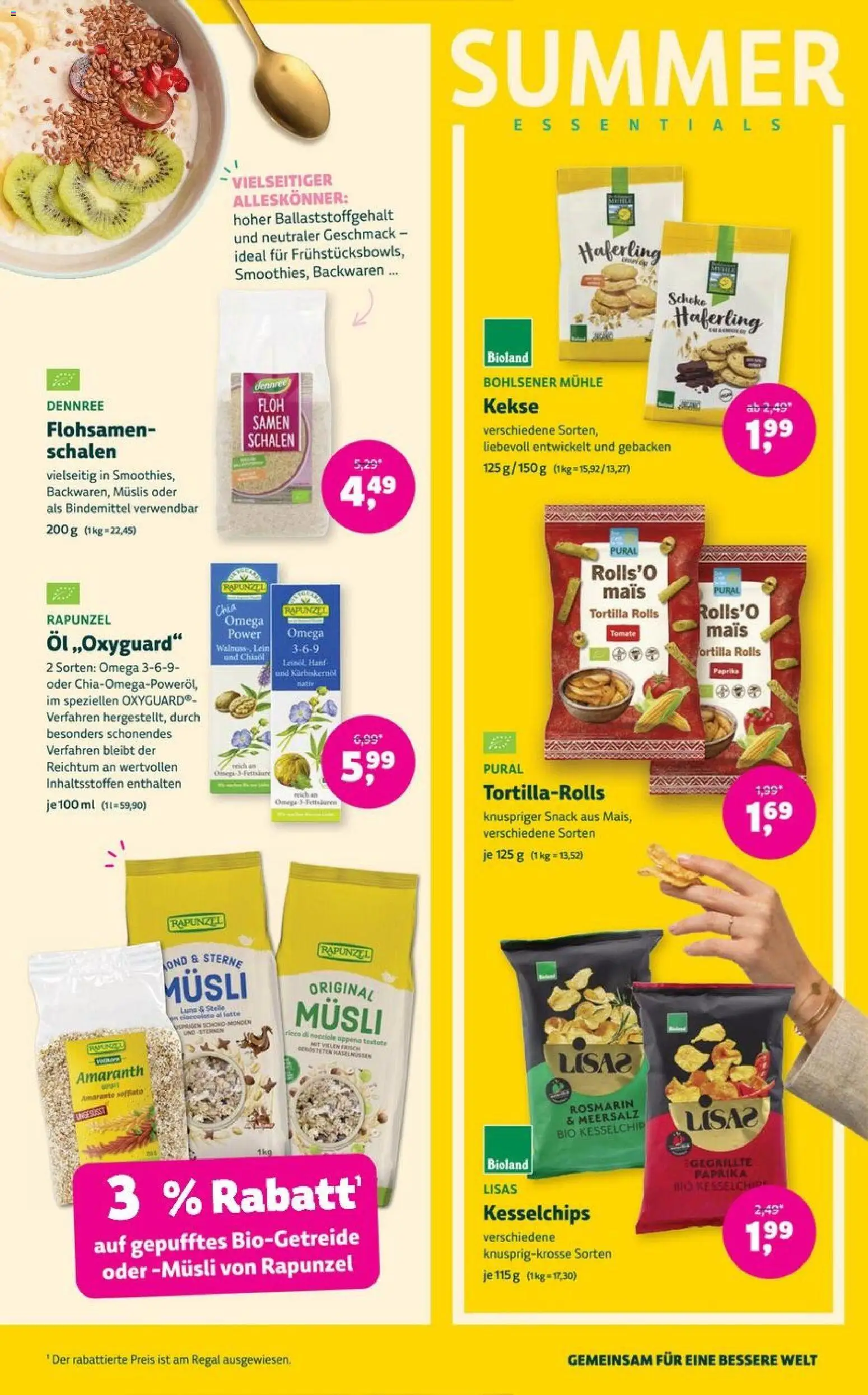 Denns BioMarkt Angebote | 01.07.2026 | Wie erhält man einen begrenzten Rabatt? | Deutschland