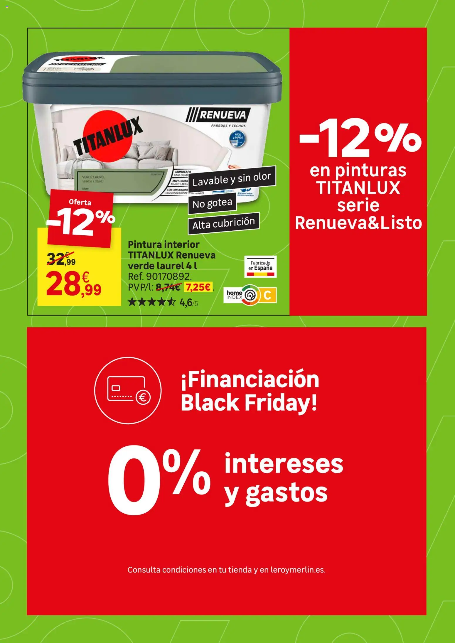 Leroy Merlin Black Friday Folleto in España