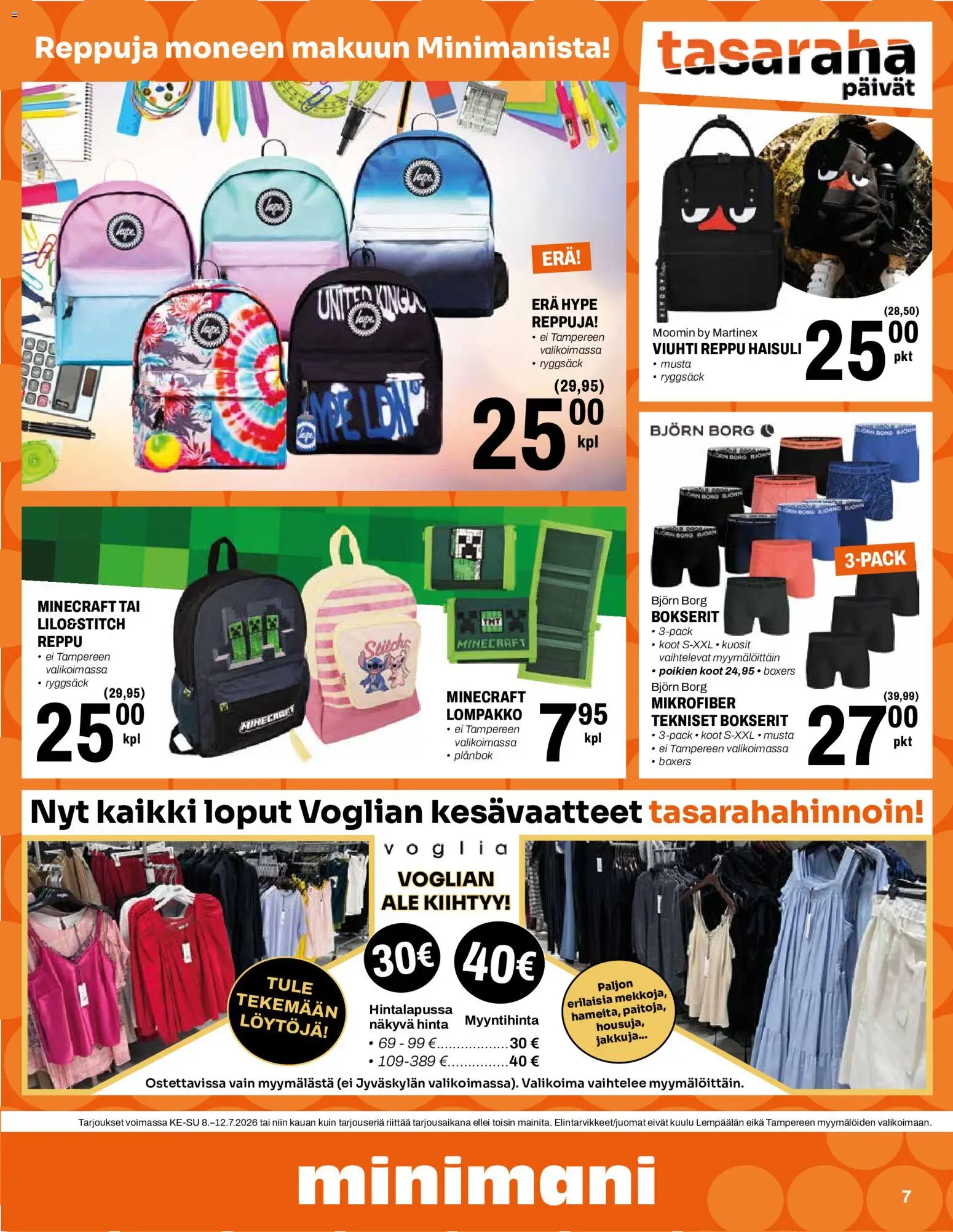 🛍️ Minimani tarjoukset alkaen 08/07/2026 » Katso huipputarjoukset ja säästä jo tänään! 💰 | Suomi