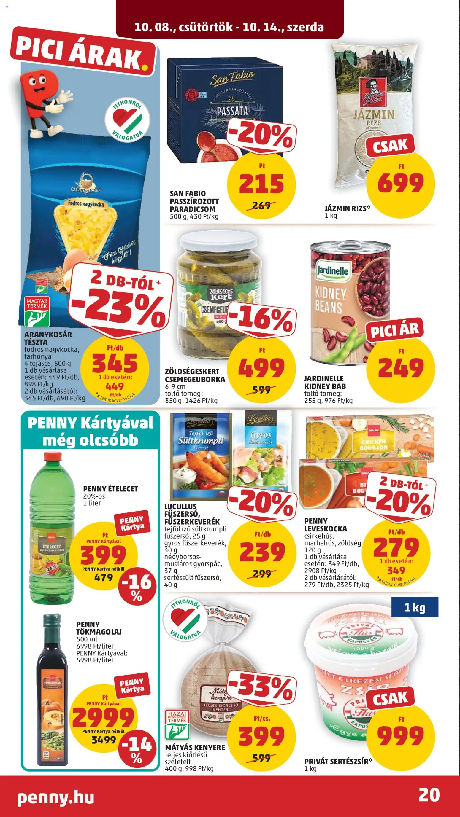PENNY akciós újság Akciós újság in Magyarország