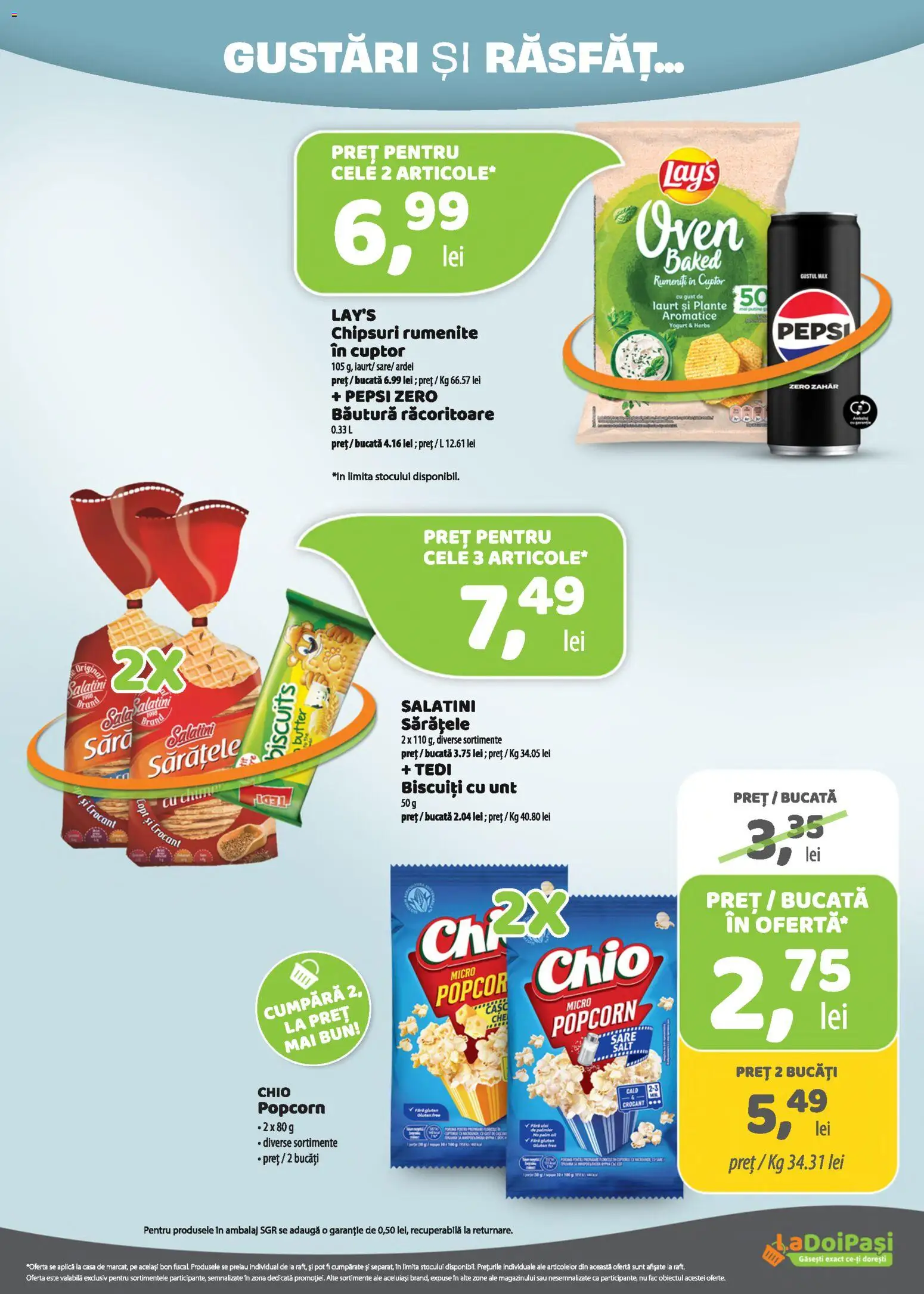 LaDoiPași Catalog Catalog in România