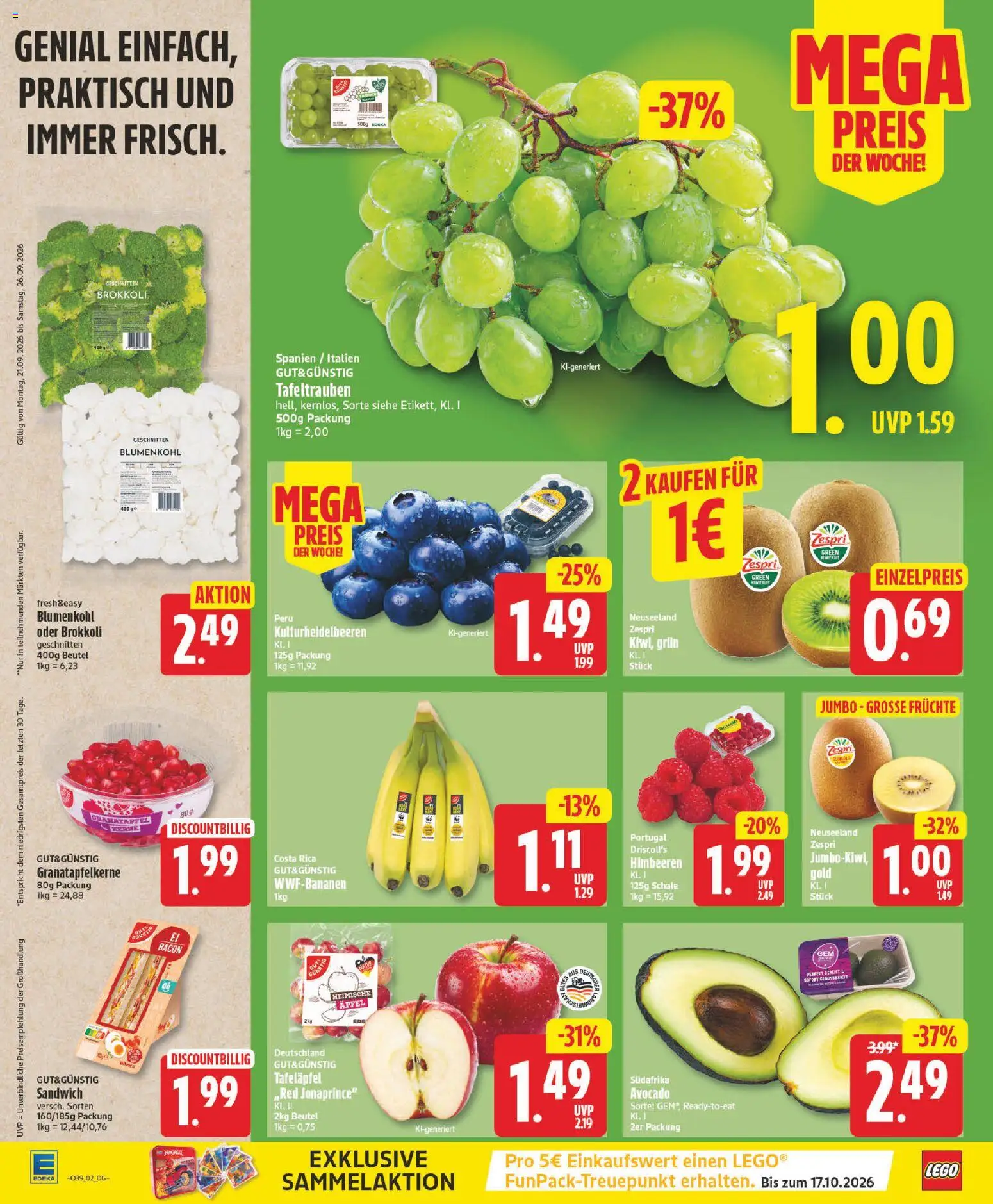 Edeka Prospekt Prospekt in Deutschland