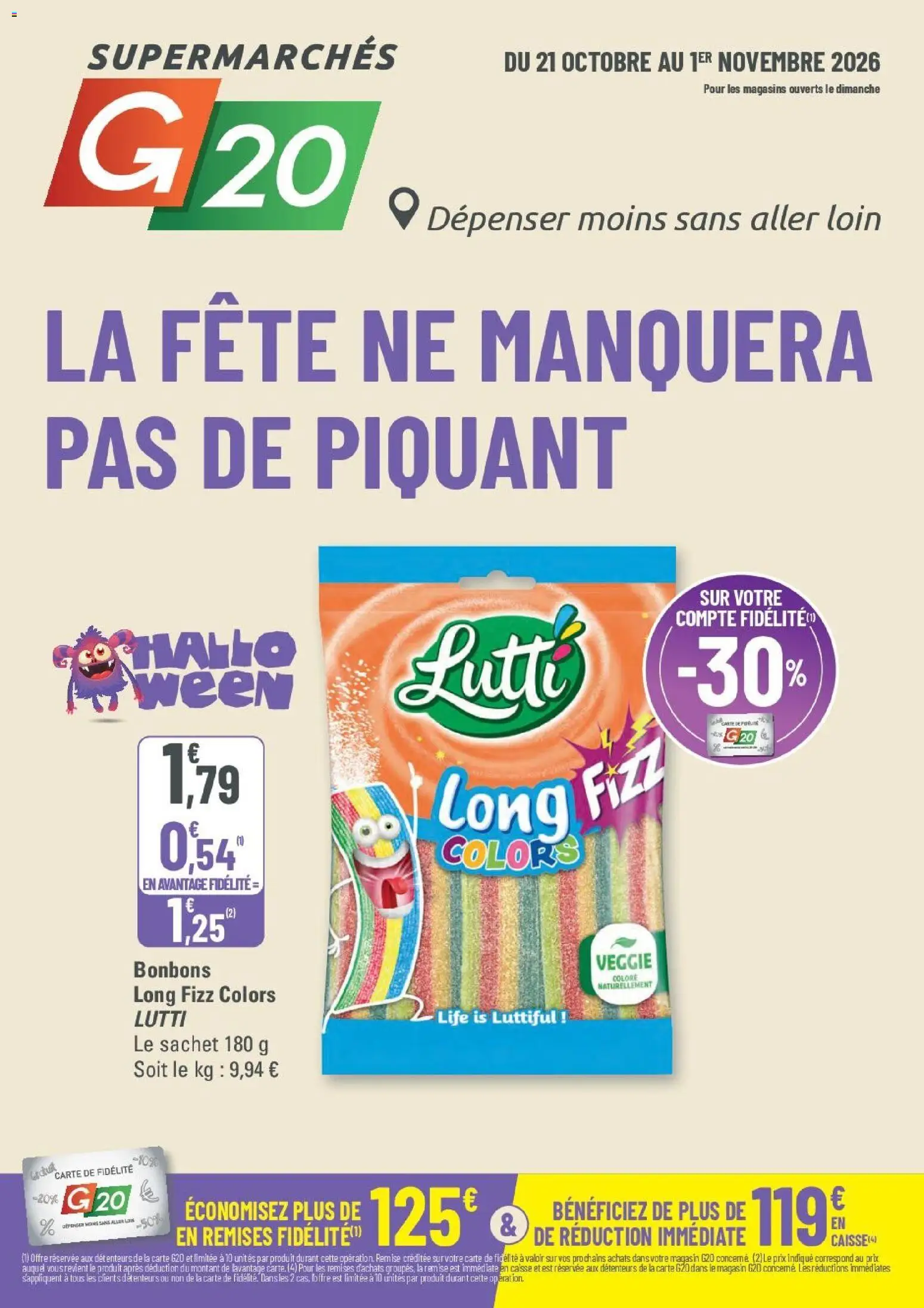 G20 Supermarchés catalogue Catalogue in France