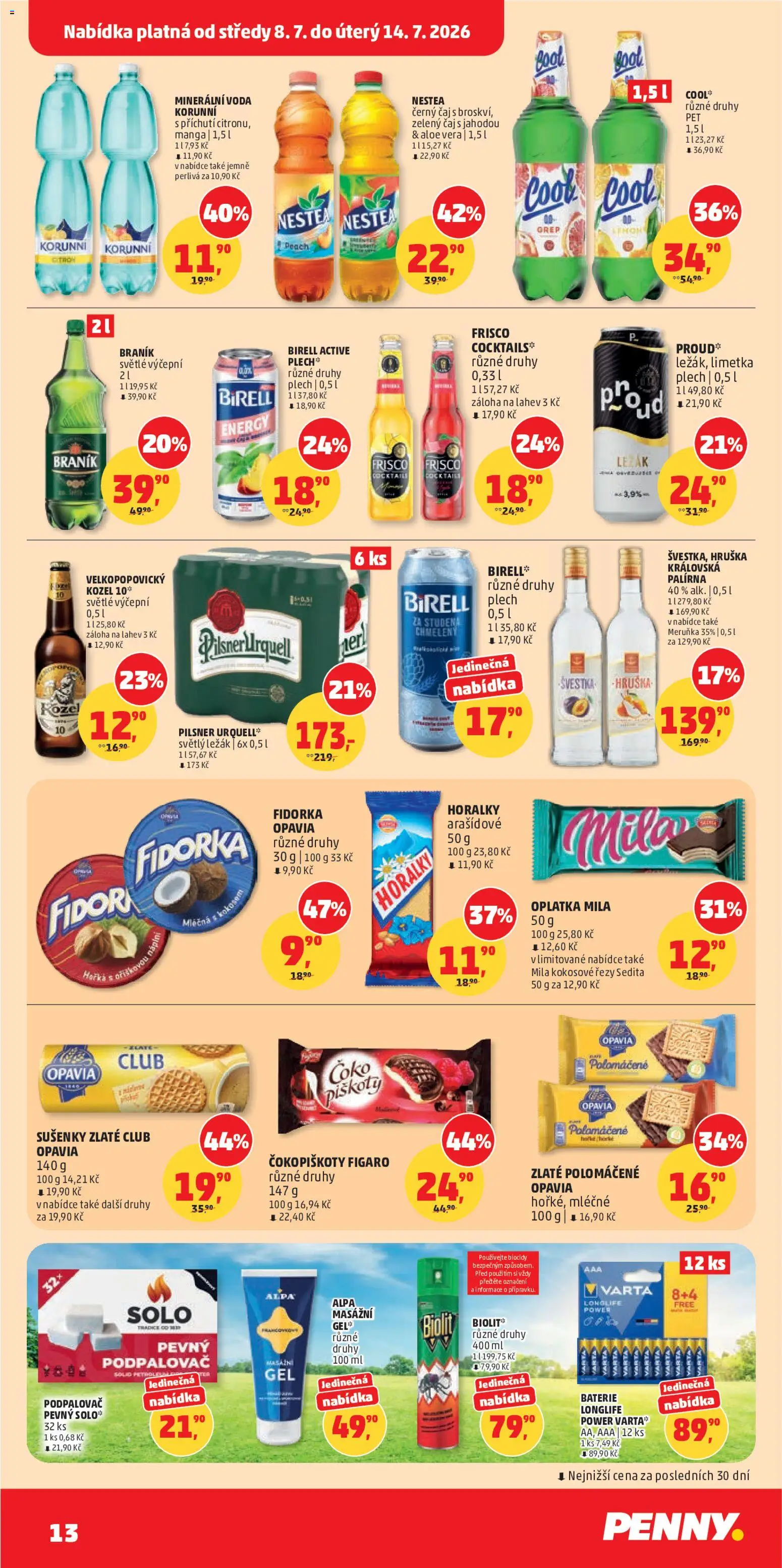 Penny Market leták od 08.07.2026 || 💥 Nezmeškejte TOP nabídky! | Česko