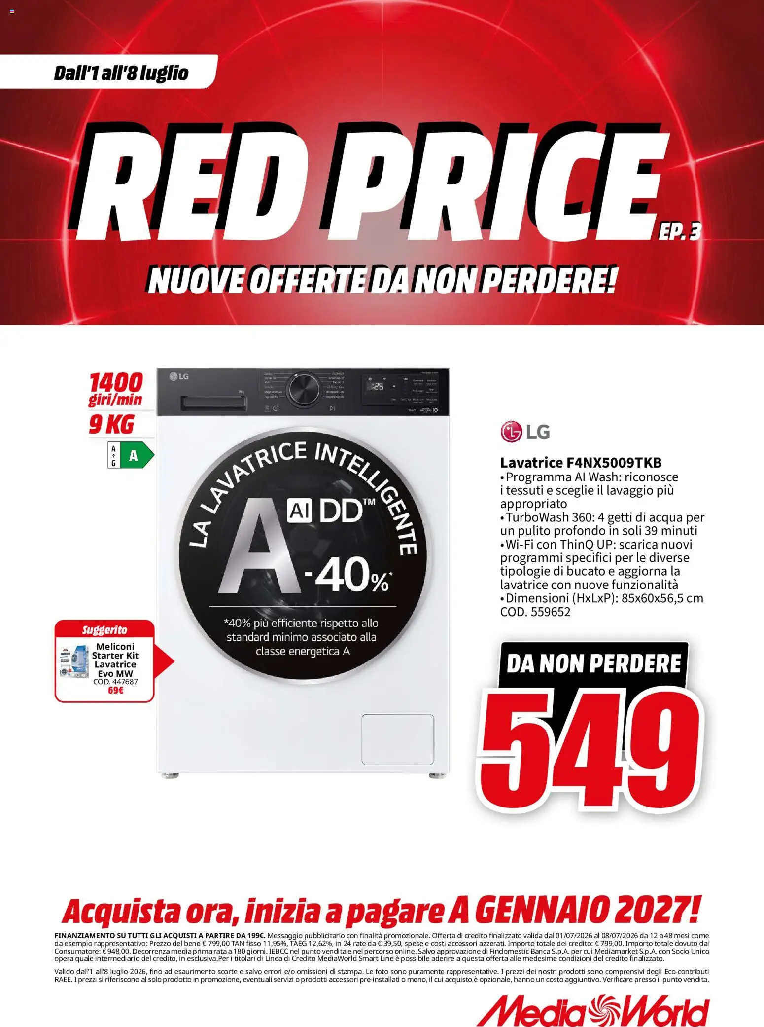 📣 Volantino Media World dal 📅 01/07/2026 - Scopri le offerte ora!🔥 | Italy