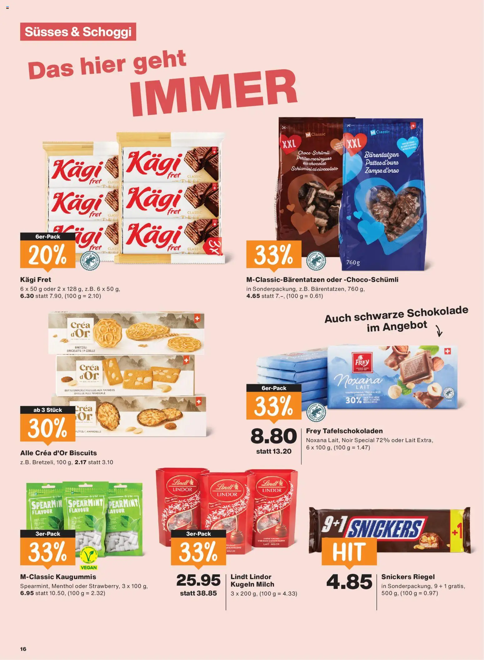 Migros aktionen Prospekt in Schweiz