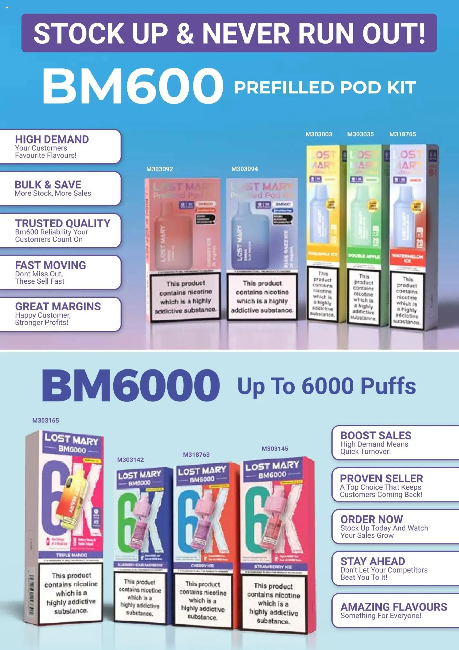 Booker Wholesale - NP9 National Promotions Leaflet in United Kingdom