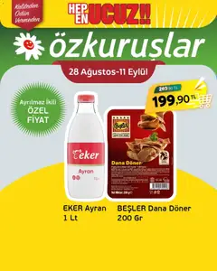 Özkuruşlar İndirim Aktüel Broşür ve Katalogları
