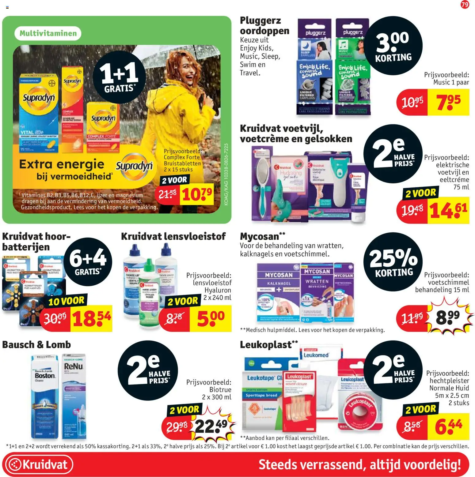 Kruidvat folder Folder in Nederland