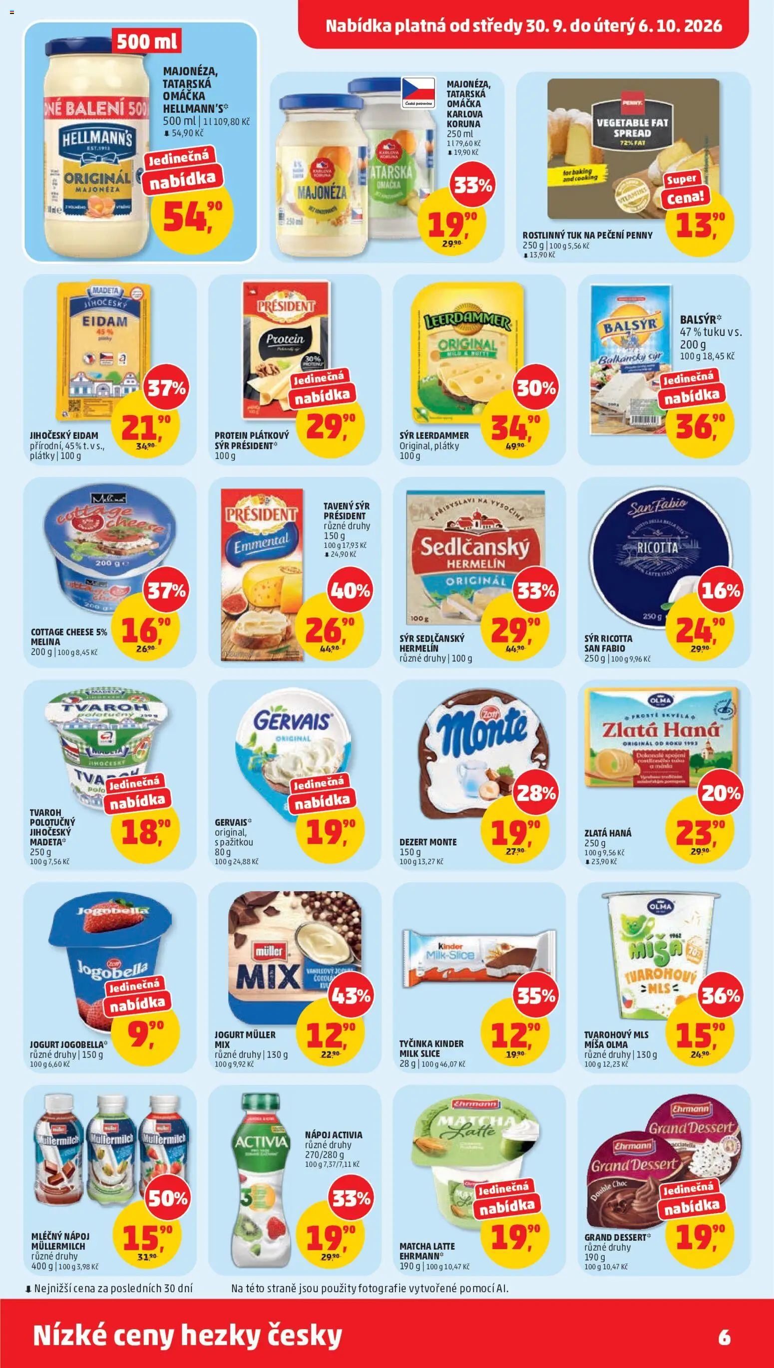 Penny Market leták Leták in Česko