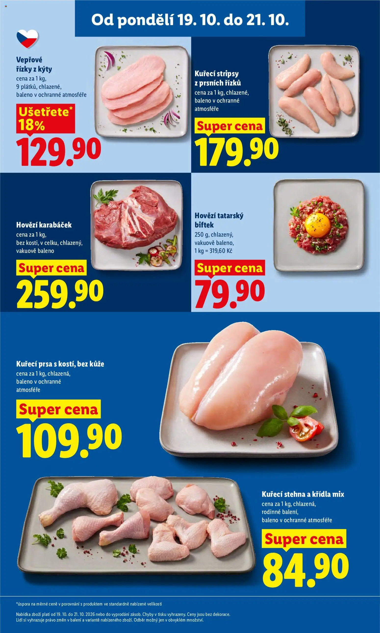 Lidl leták Leták in Česko