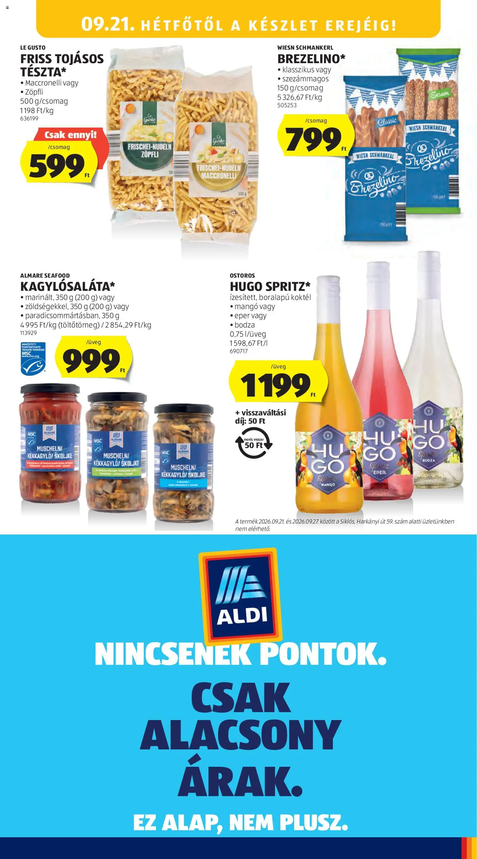 Aldi akciós újság Akciós újság in Magyarország