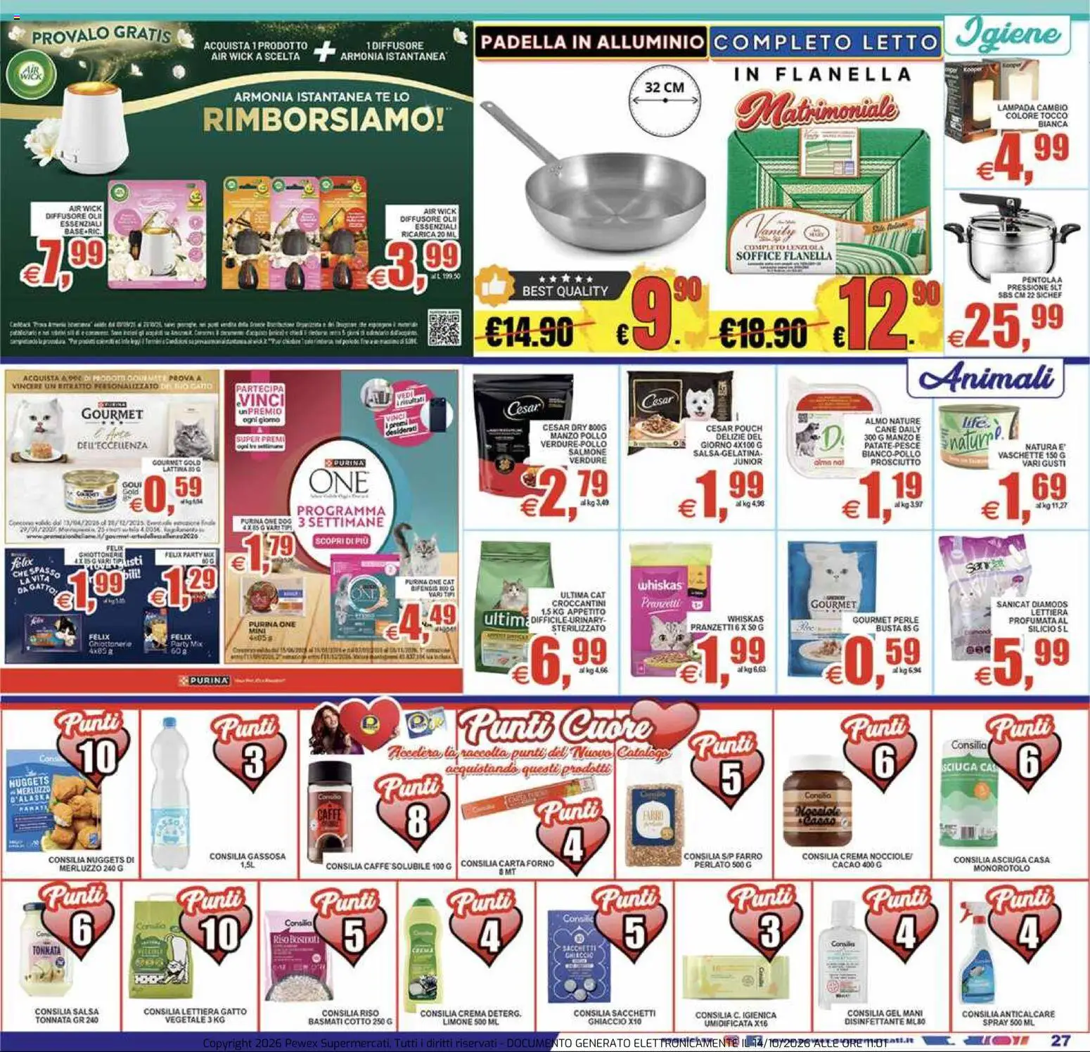 Pewex volantino Volantino in Italy