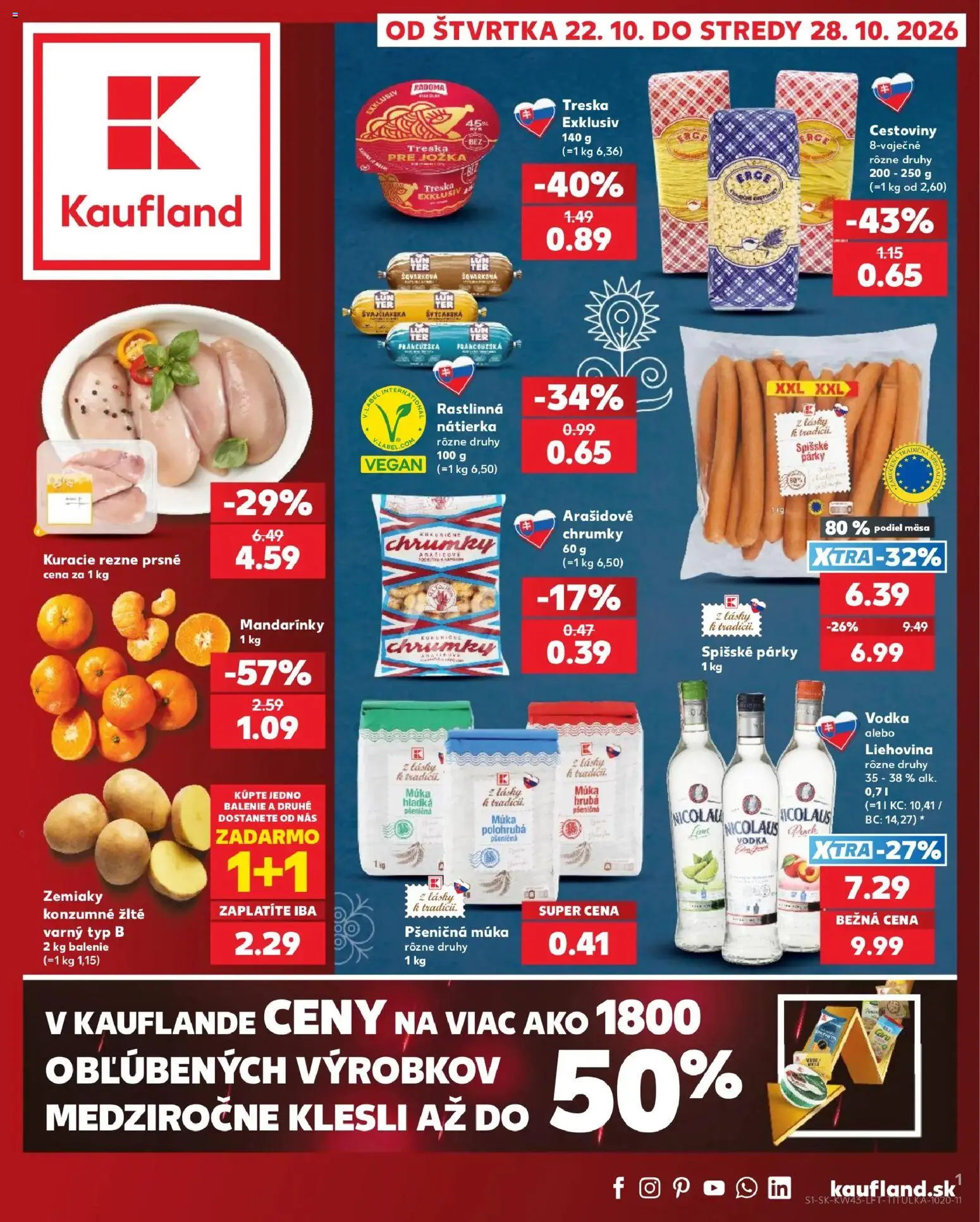 Kaufland leták Leták in Slovensko