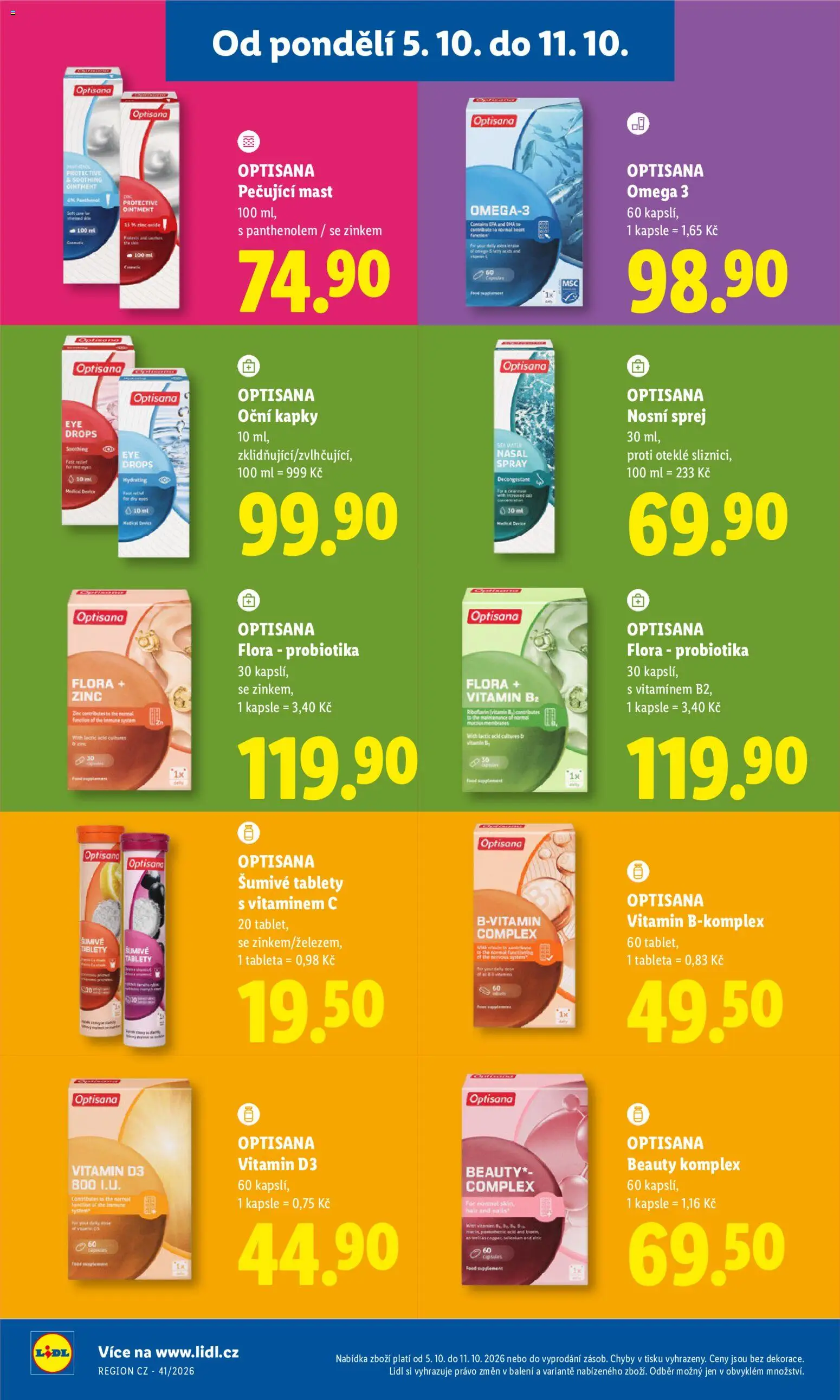 Lidl leták Leták in Česko