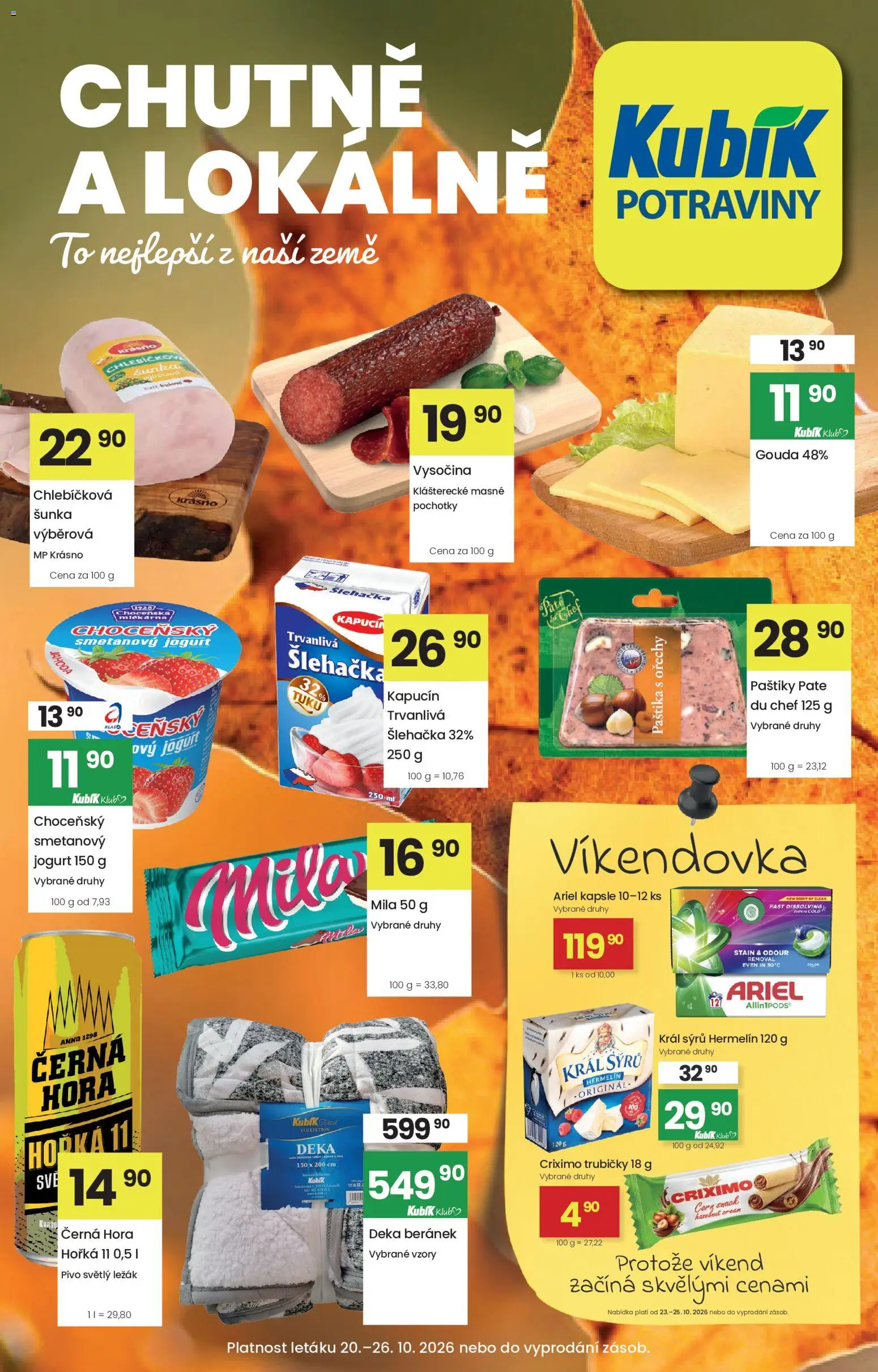Kubík leták Leták in Česko
