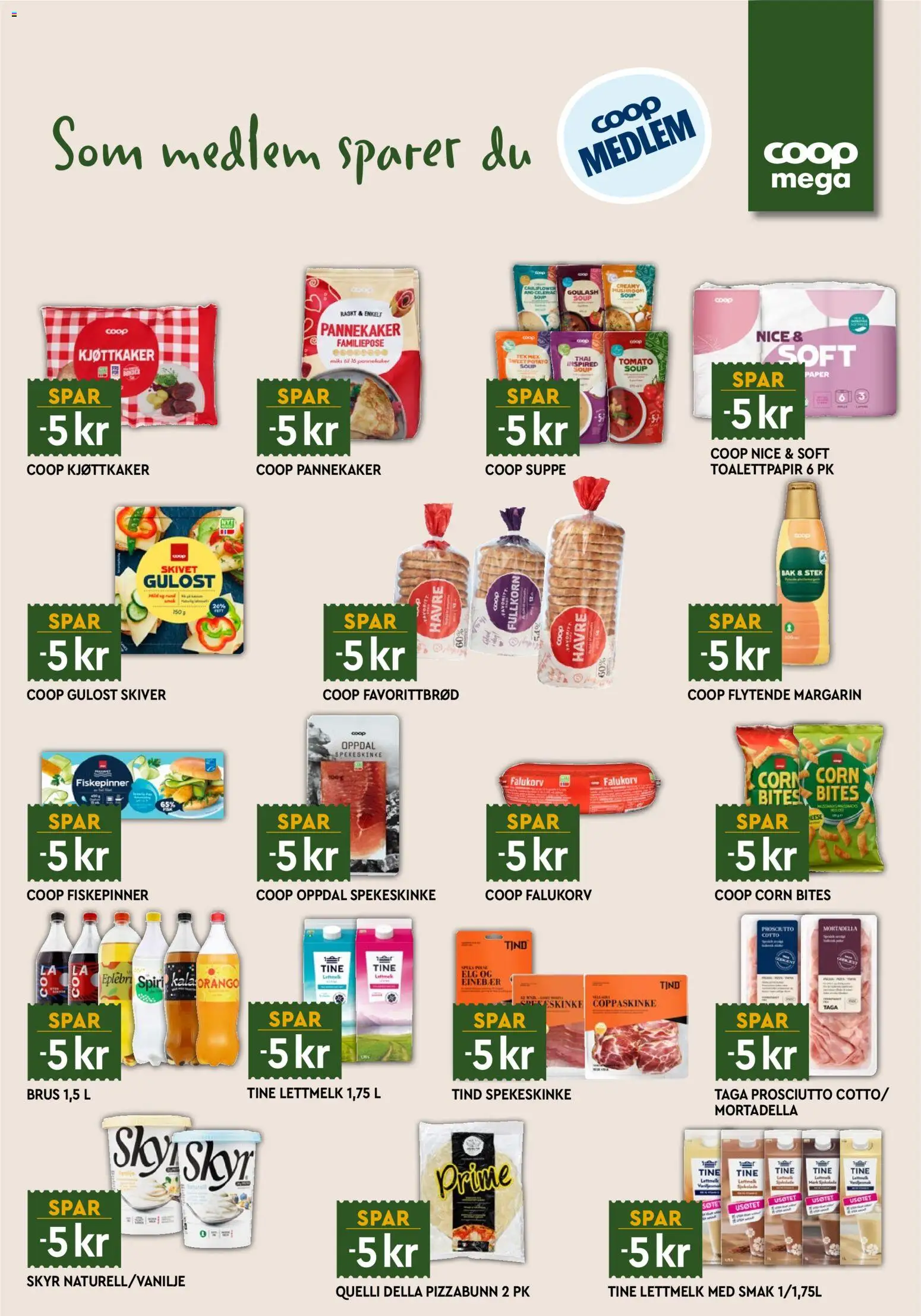 Coop Mega kundeavis Kundeavis in Norge