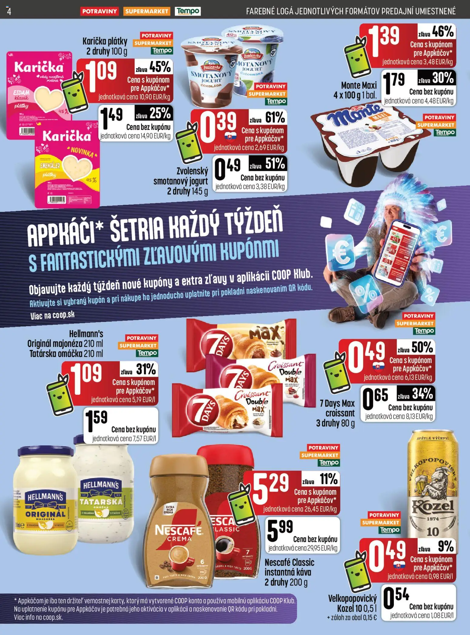 COOP Jednota leták Leták in Slovensko