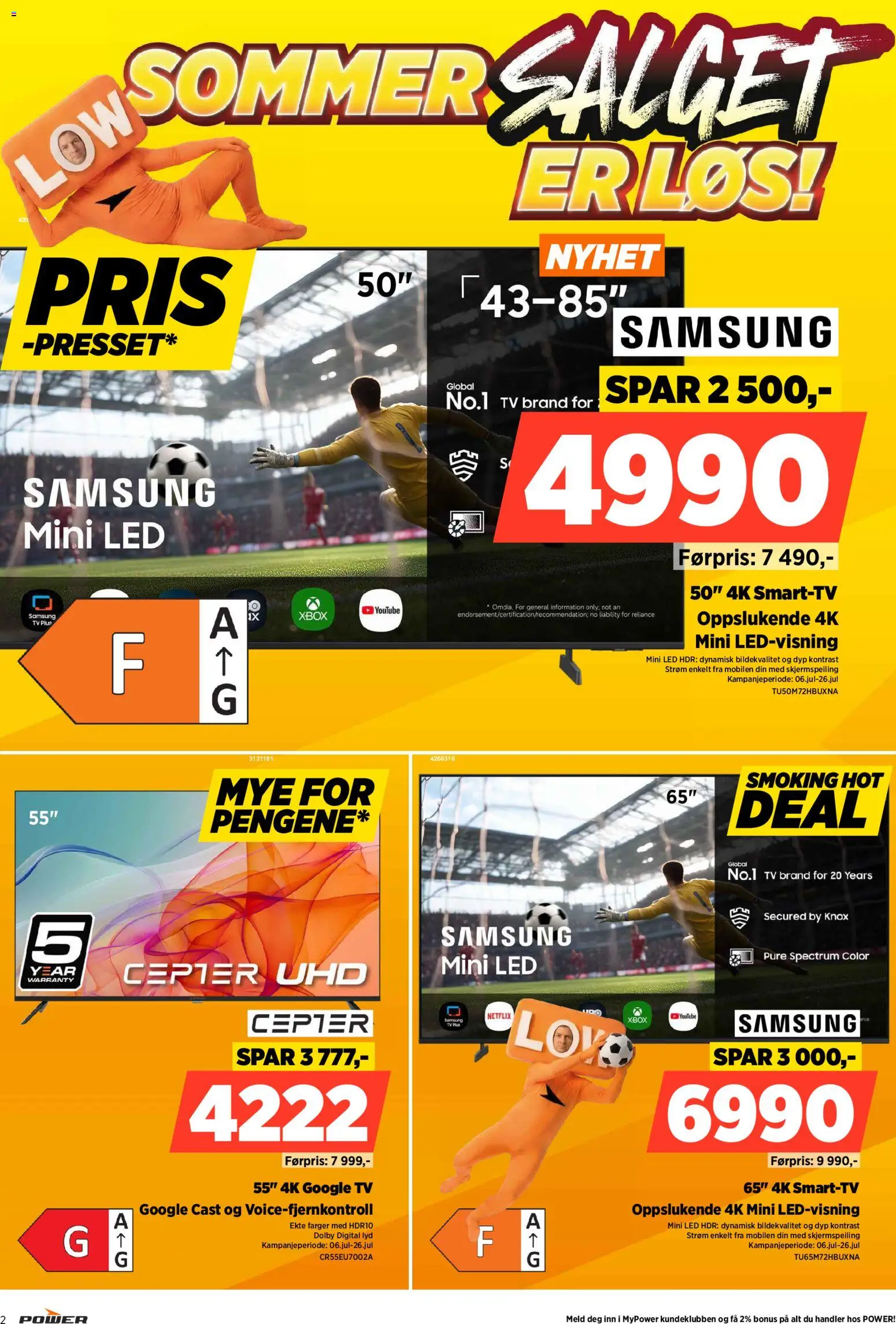Nye » Power kundeavis « er nå online. Se alle Julitilbud på mobilen og spar! | Norge