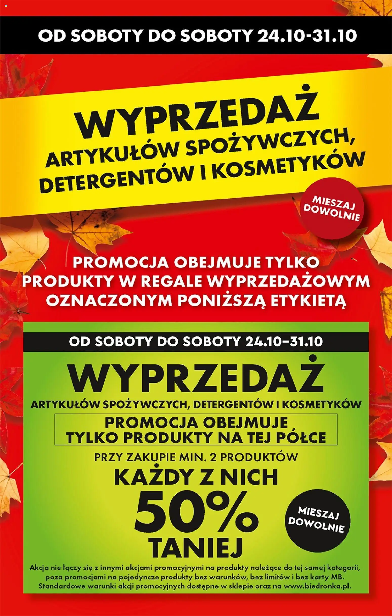 Biedronka Polsko leták - Codziennie niskie ceny Leták in Česko