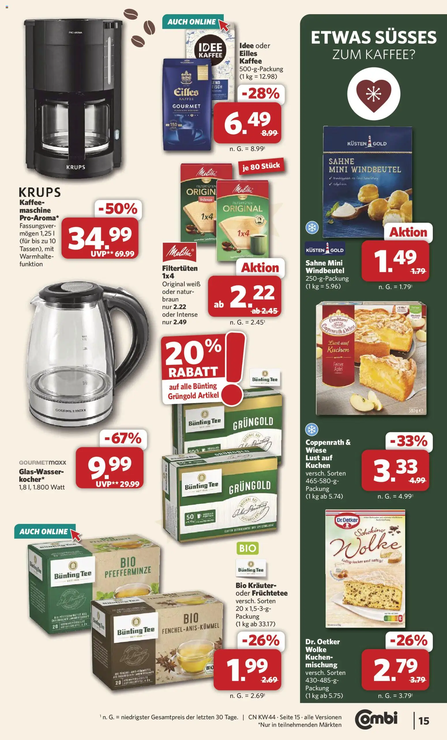 Combi Prospekt Prospekt in Deutschland