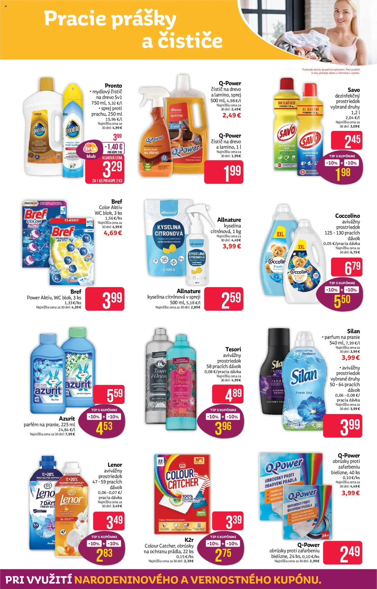 Teta drogerie leták Leták in Slovensko