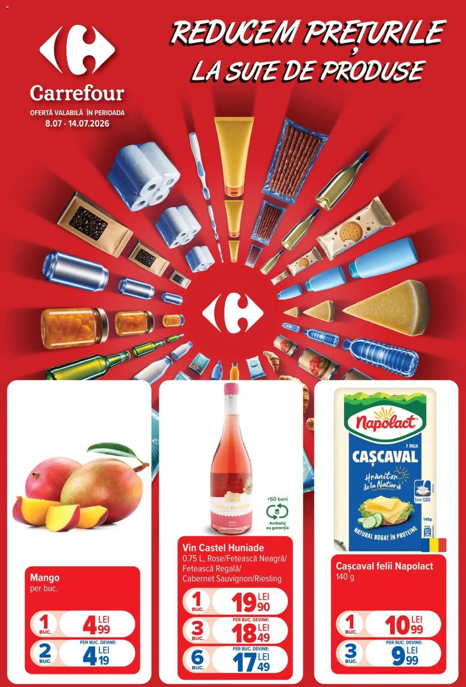 🛍️ Carrefour Catalog din 08.07.2026 » Descoperiți oferte exclusive și economisiți chiar azi! 💰 | România