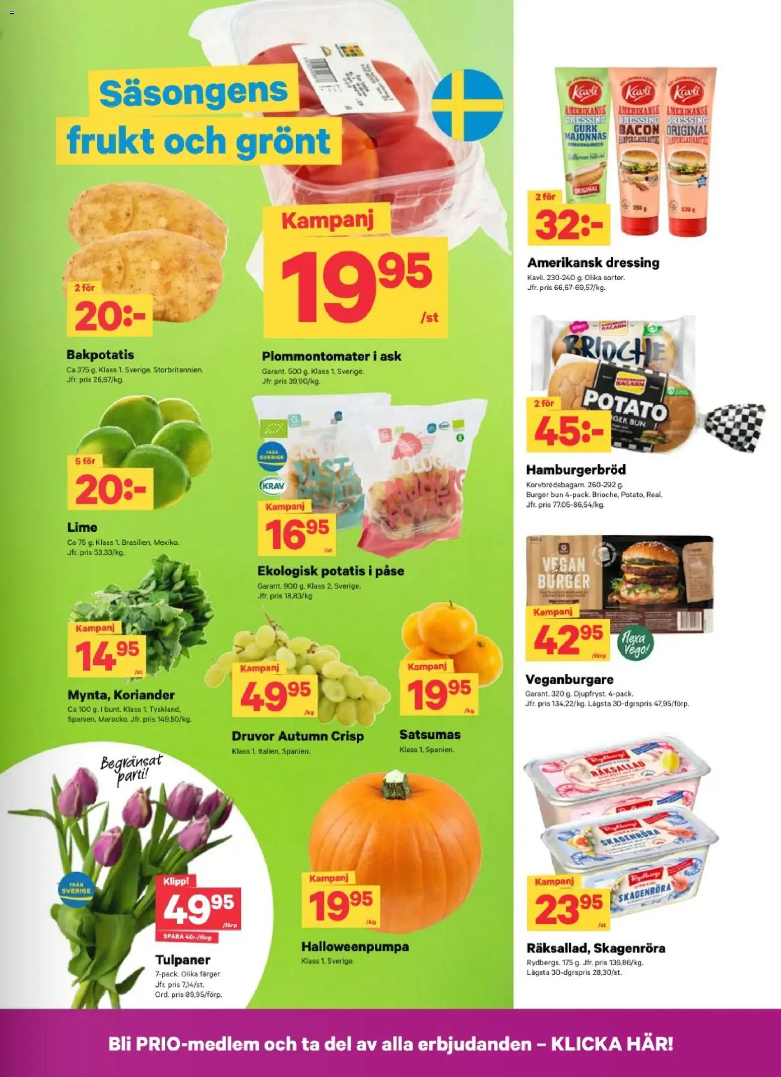 City Gross erbjudanden Reklamblad in Sverige