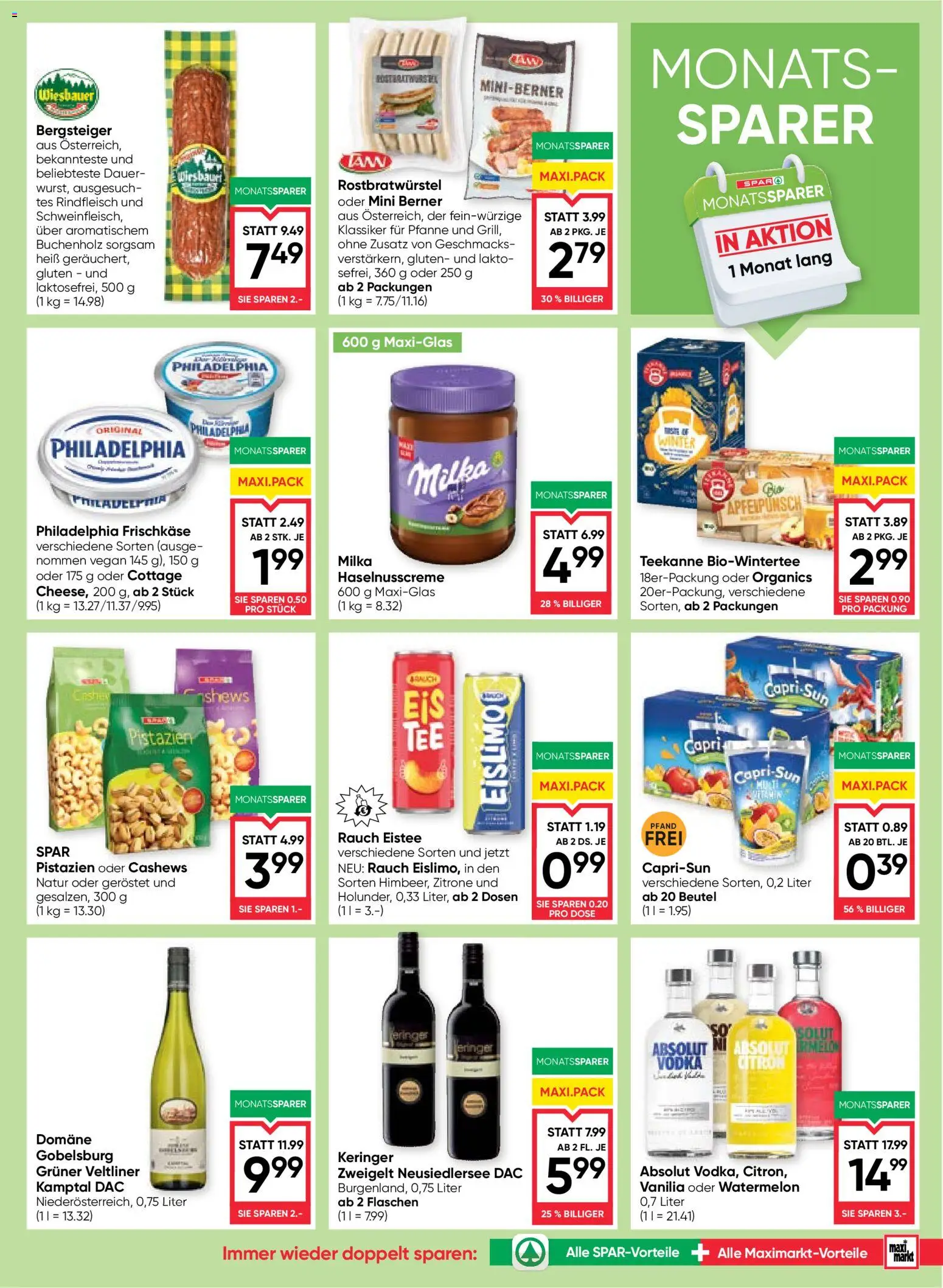Maximarkt Flugblatt Flugblatt in Österreich