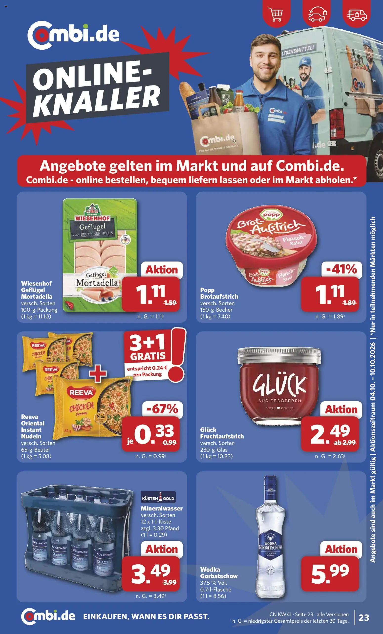 Combi Prospekt Prospekt in Deutschland