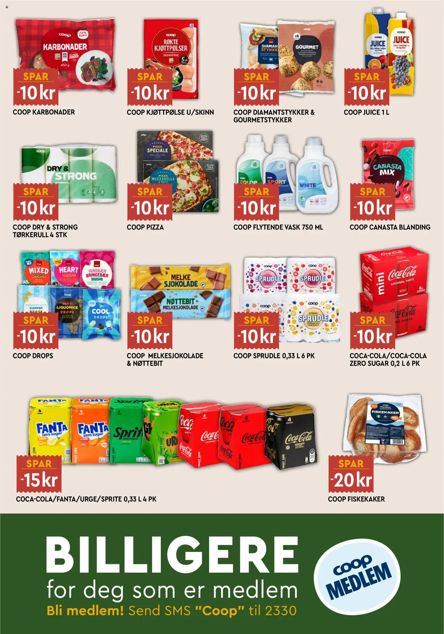 Coop Mega kundeavis Kundeavis in Norge