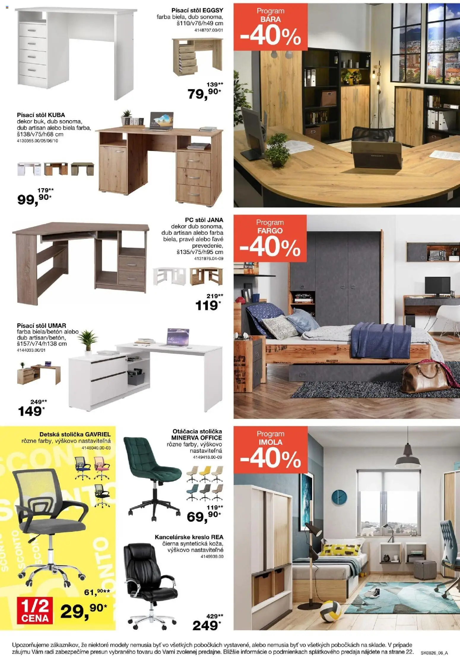 Sconto nábytok leták od 17.06.2026 » Pozrite si limitované zľavy a ušetrite ešte dnes! | Slovensko
