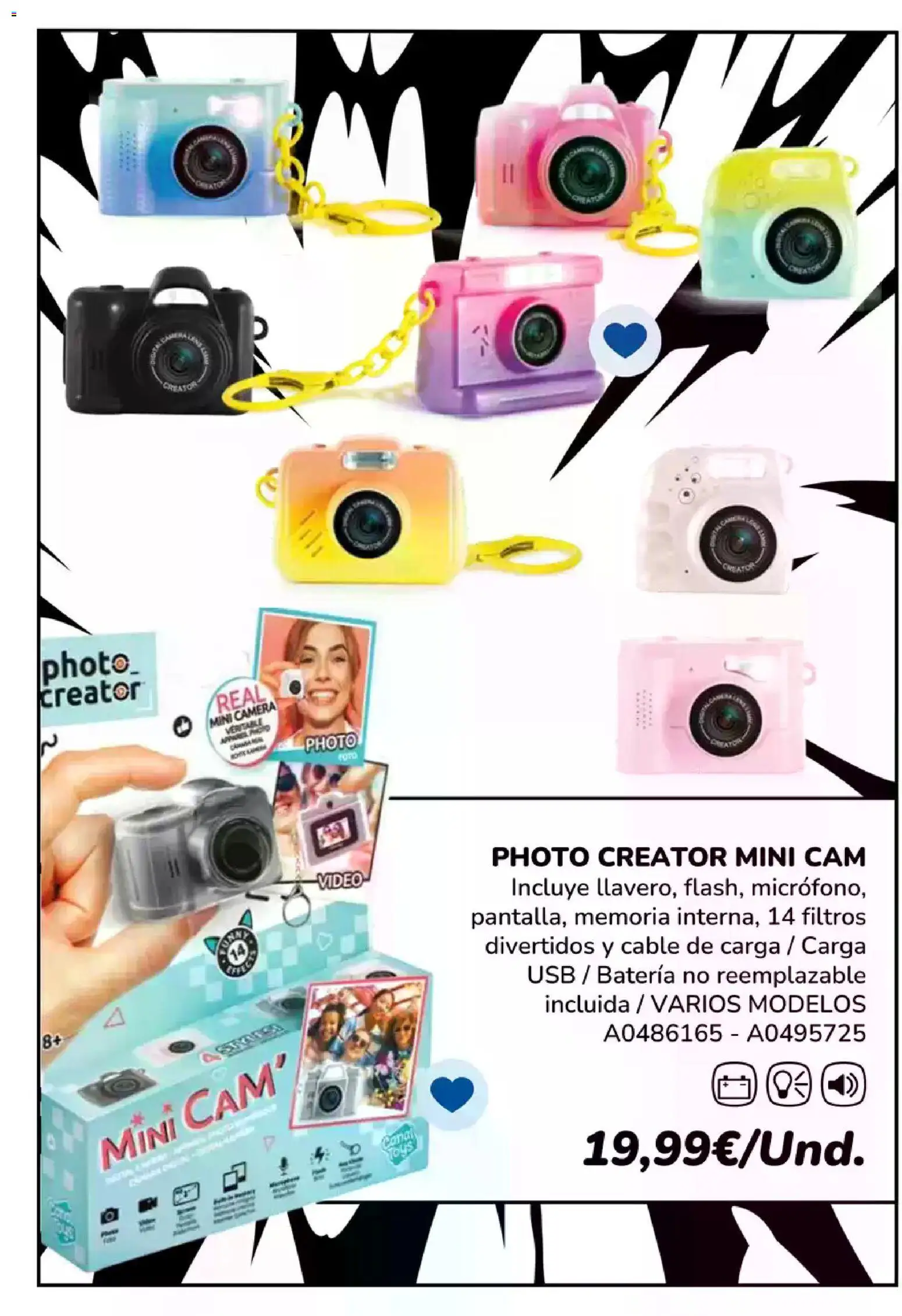 Juguettos Fan zone Folleto in España