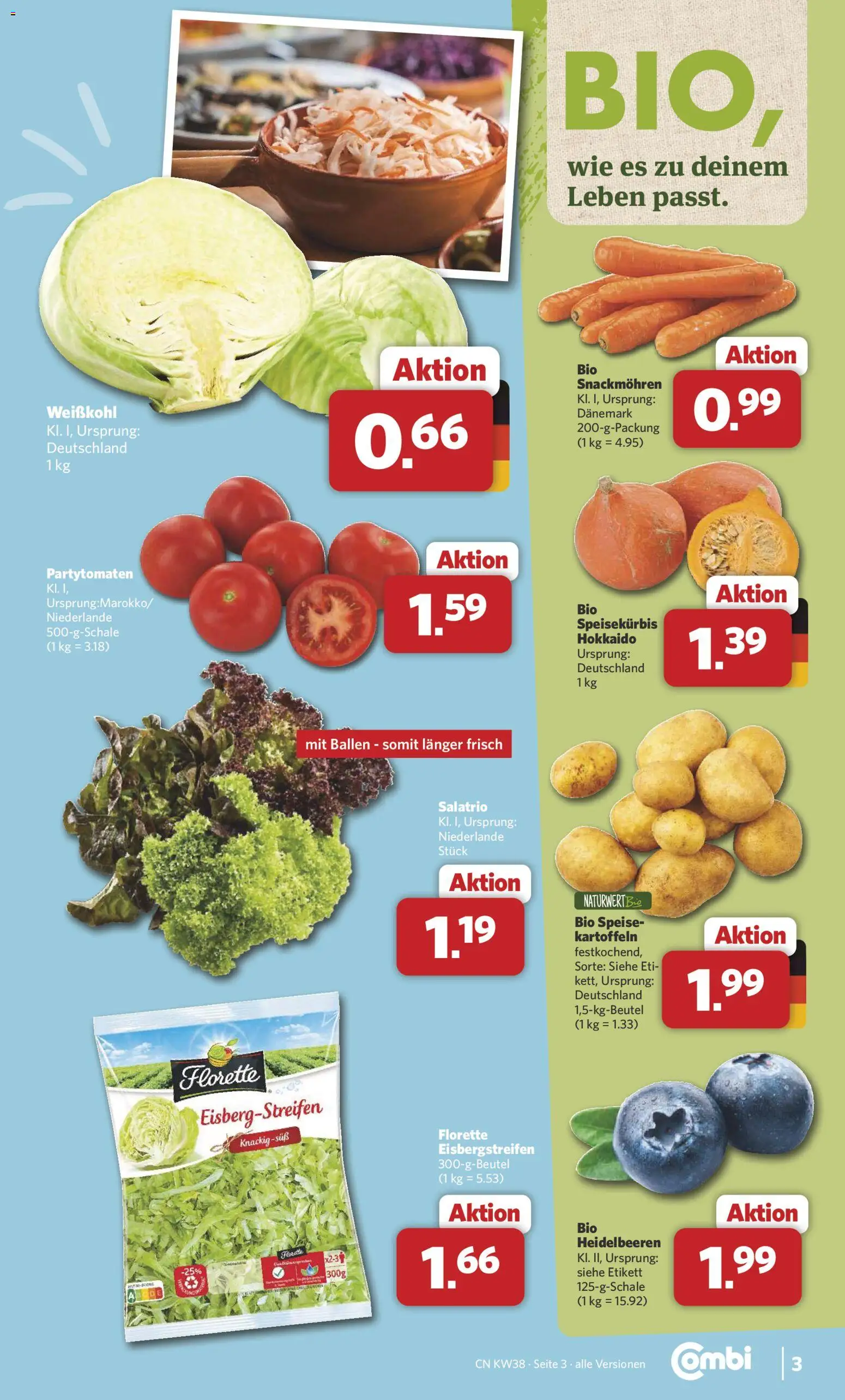 Combi Prospekt Prospekt in Deutschland